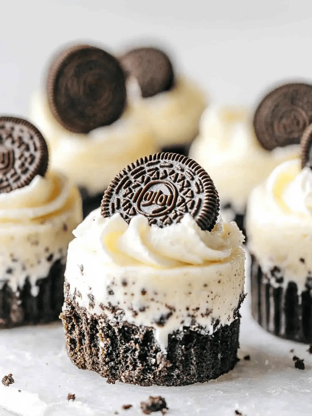 Mini Oreo Cheesecake Bites