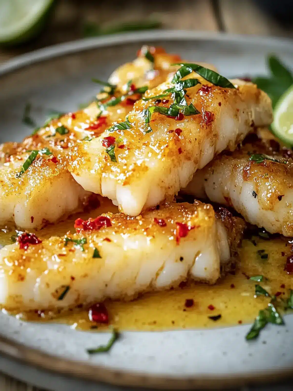 Garlic Butter Cod Strips with Sweet Chili Lime Sauce in 20 Minutes 2 Garlic Butter Cod Strips with Sweet Chili Lime Sauce