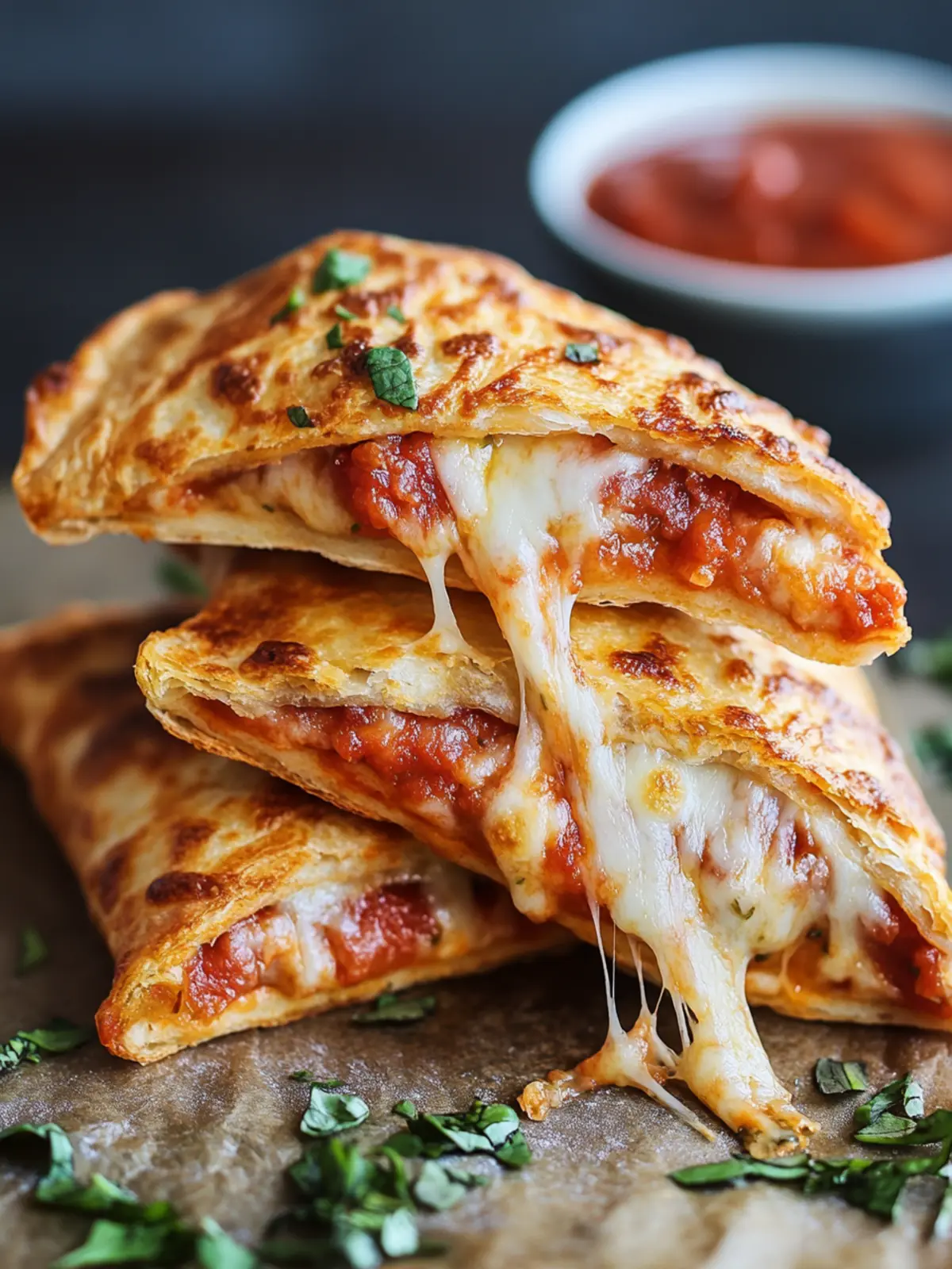 High-Protein Pizza Pockets: Your Freezer-Friendly Comfort Food 2 High Protein Pizza Pockets