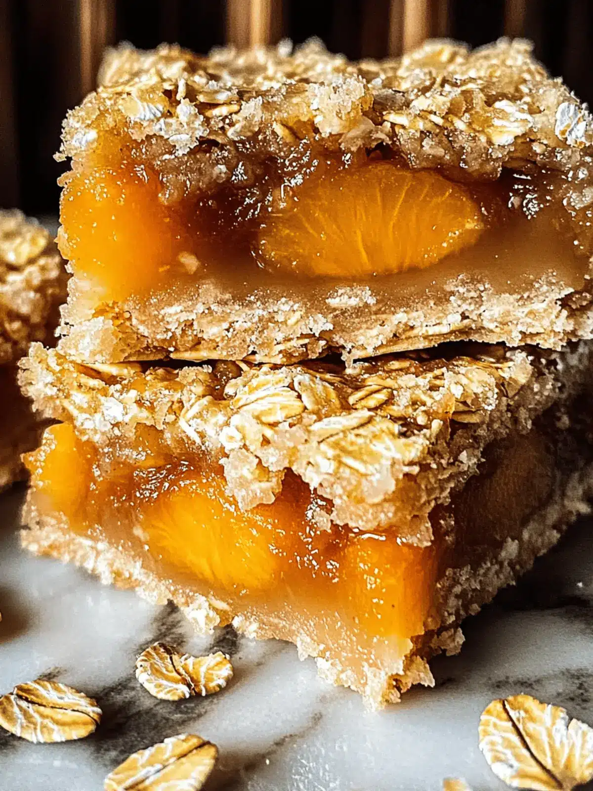 Apricot Oatmeal Bars
