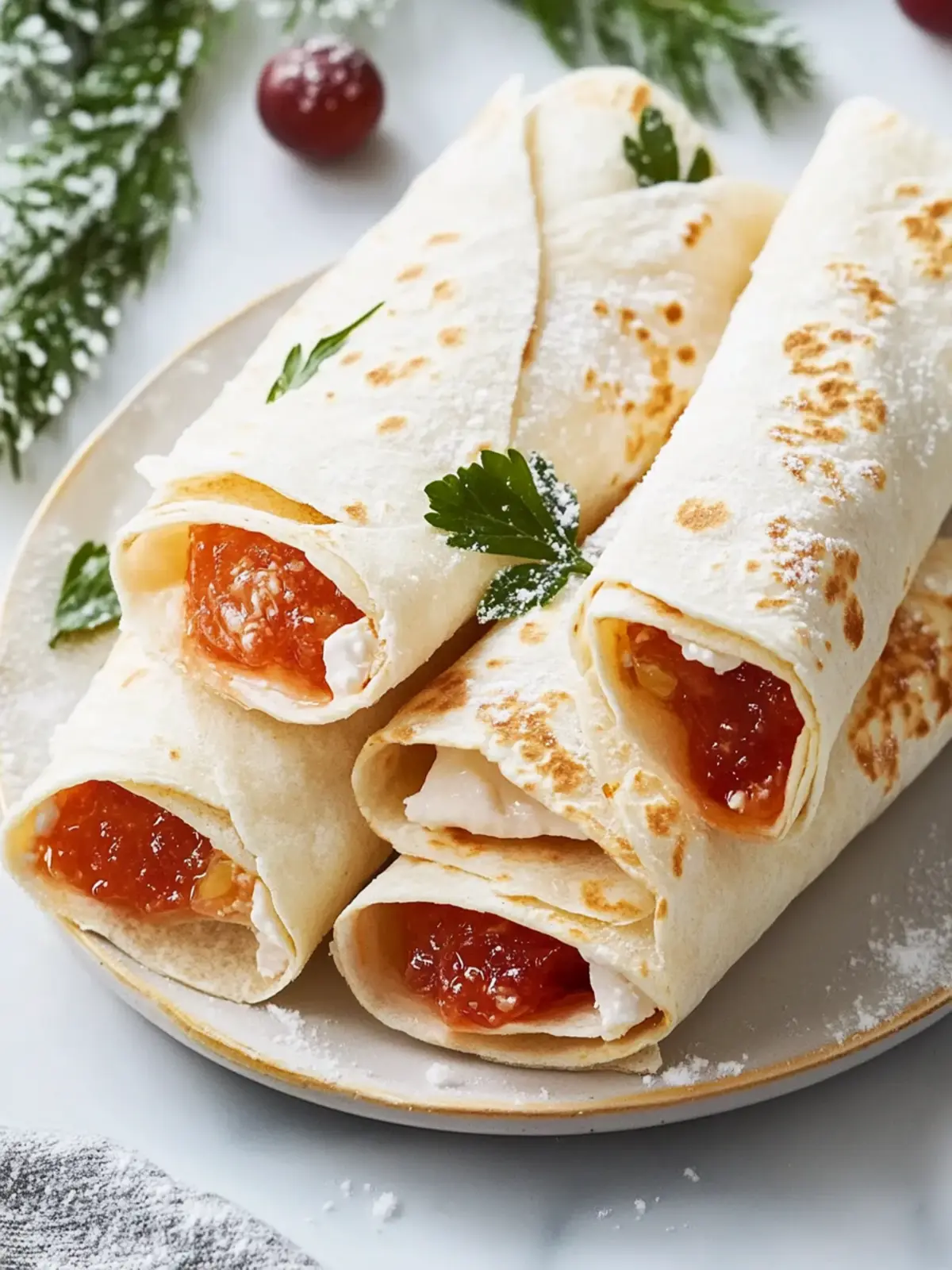 Snow Angel Tortilla Wraps