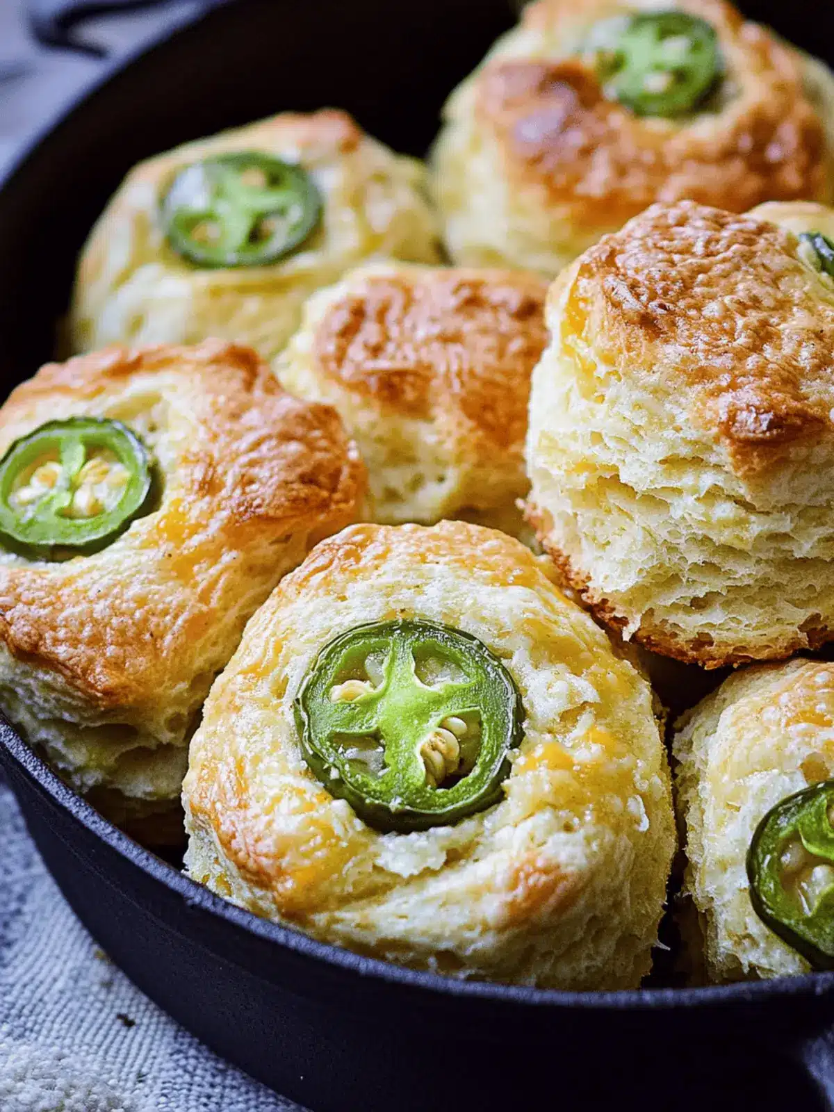 Jalape o Cheddar Biscuits
