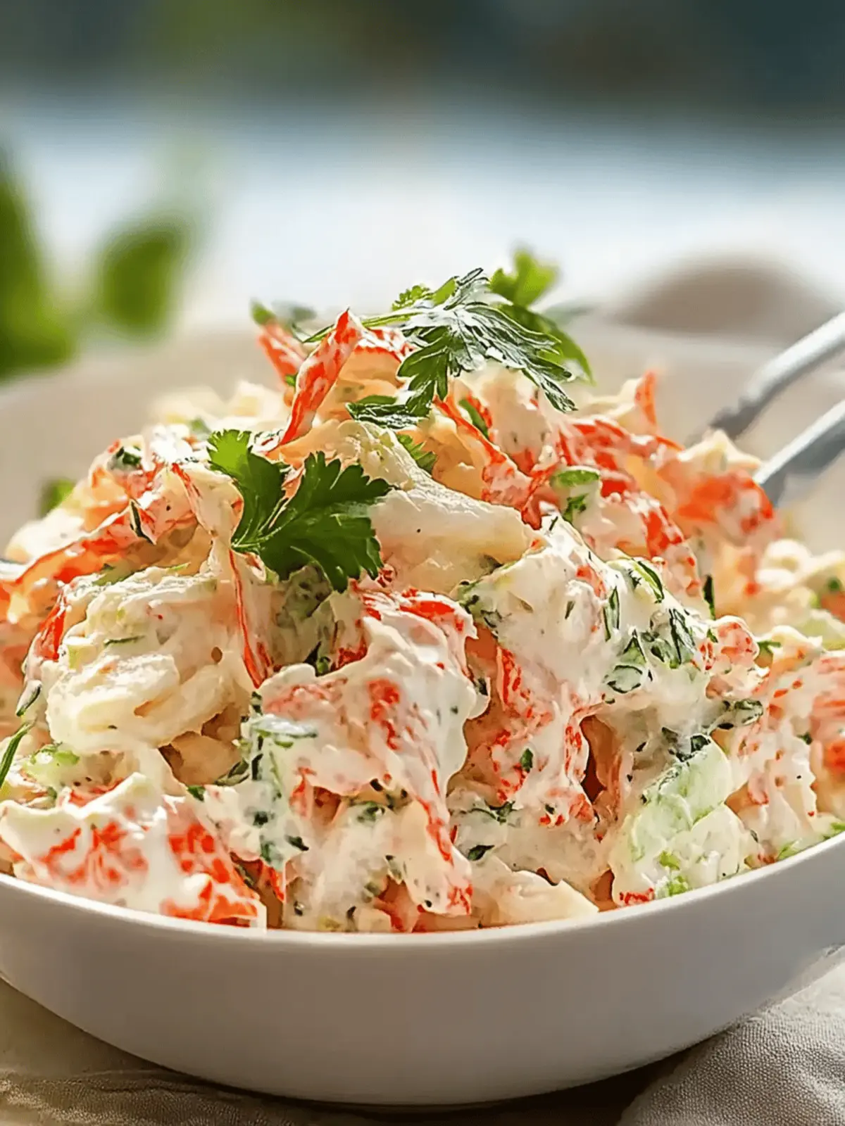 Imitation Crab Salad