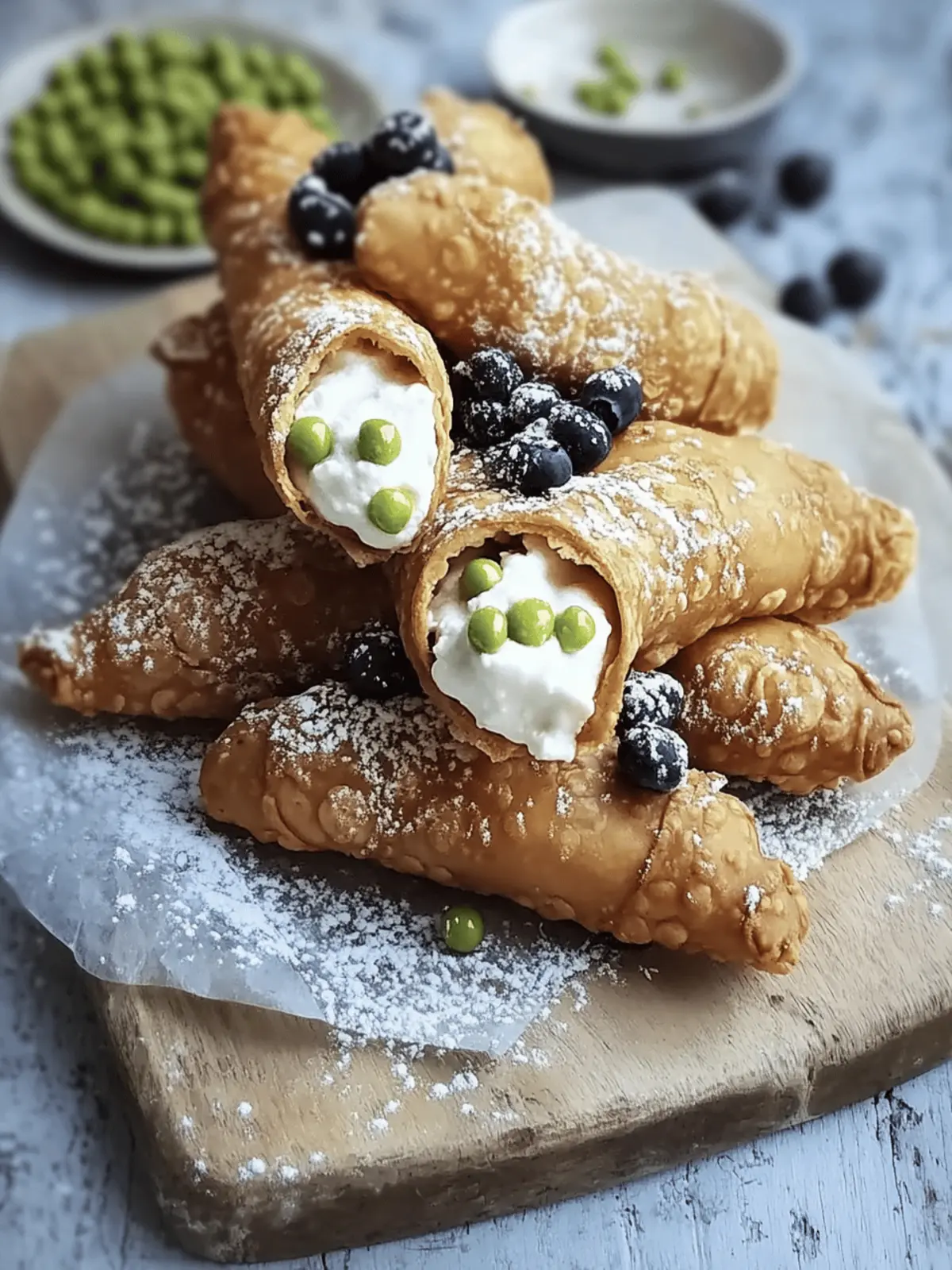 Decadent Sicilian Cannoli with Creamy Ricotta Filling Recipe 4 Sicilian Cannoli with Ricotta Filling