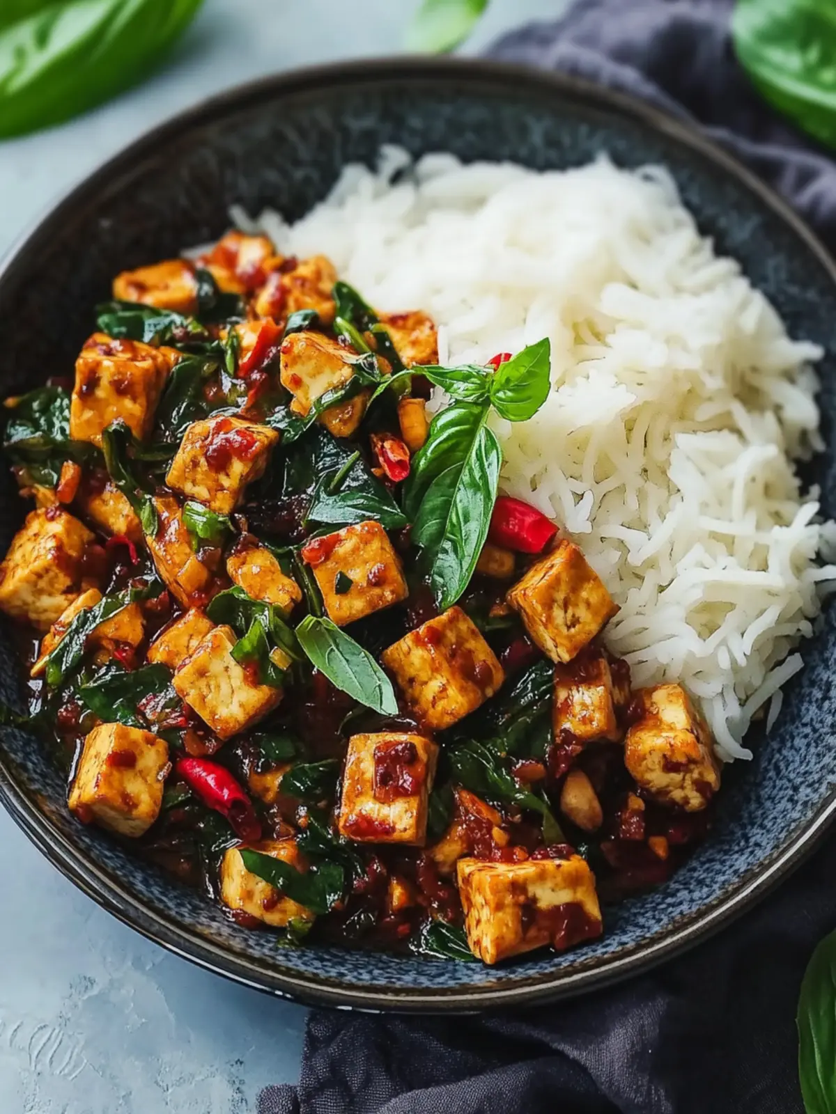 Thai Basil Tofu