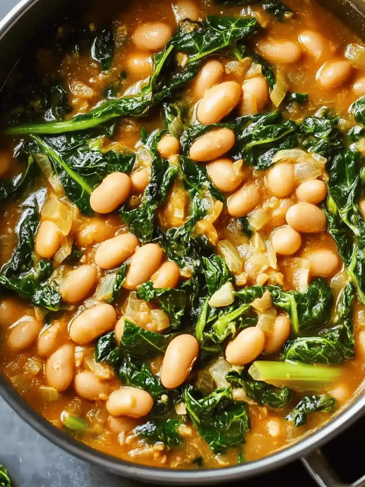Mediterranean White Beans and Greens Recipe