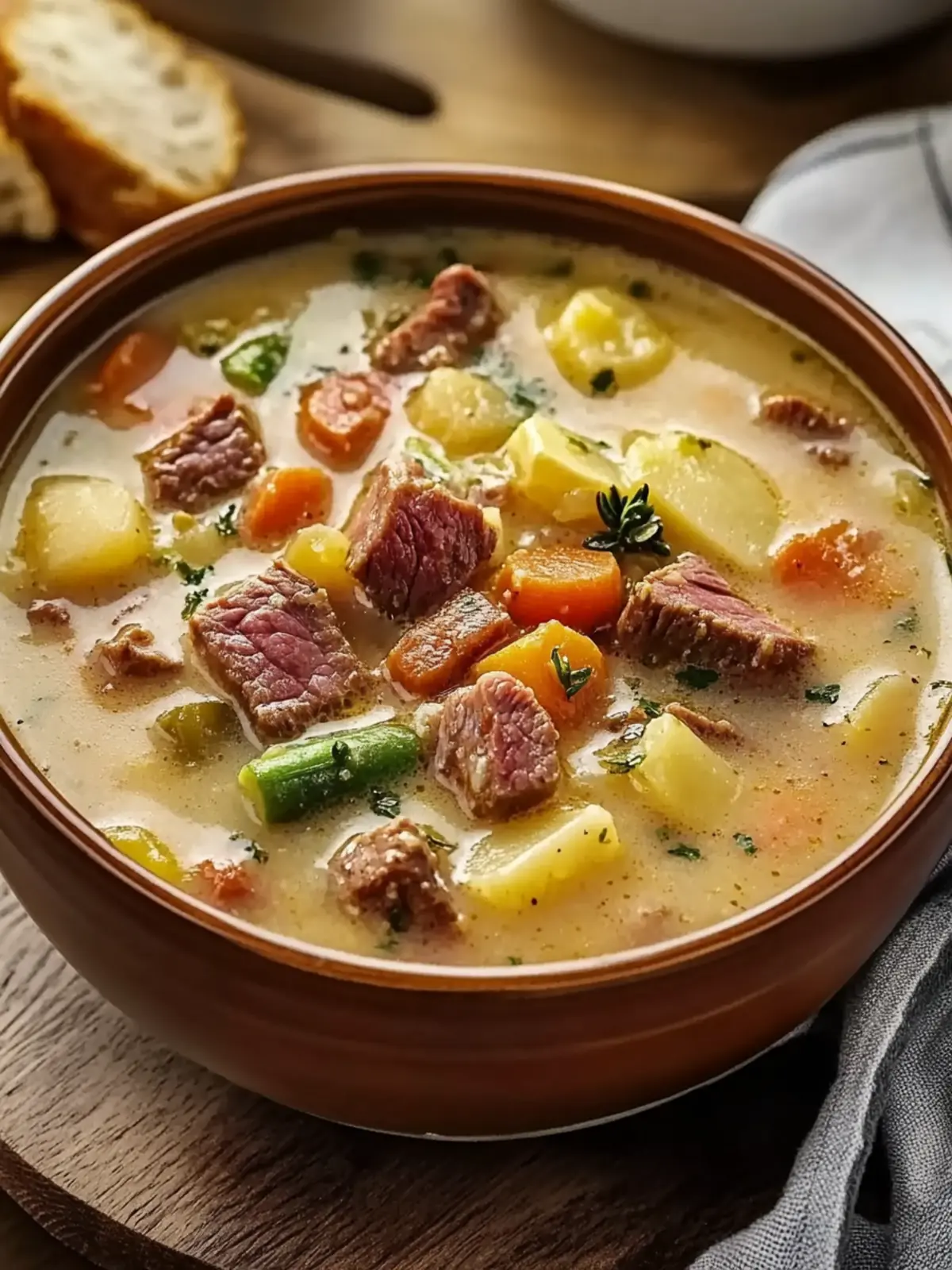 Beef and Vegetable Chowder