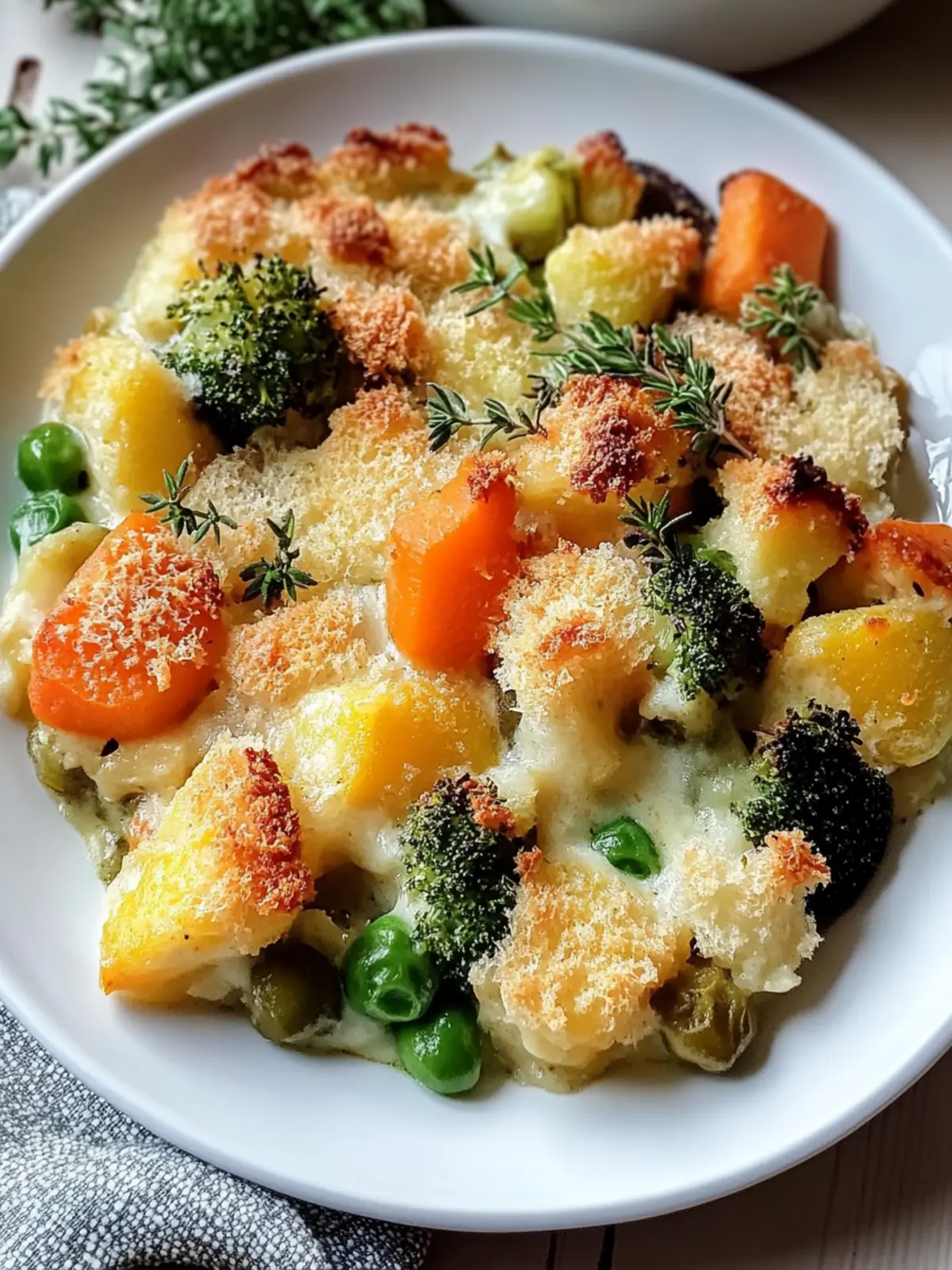Creamy Winter Vegetable Casserole