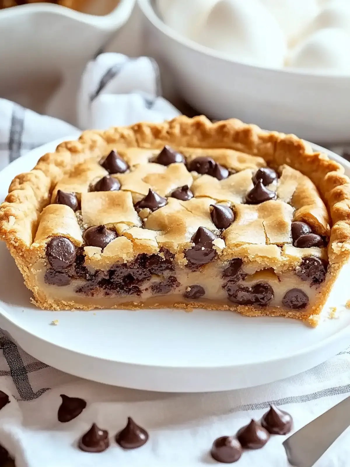 Best Tollhouse Cookie Pie