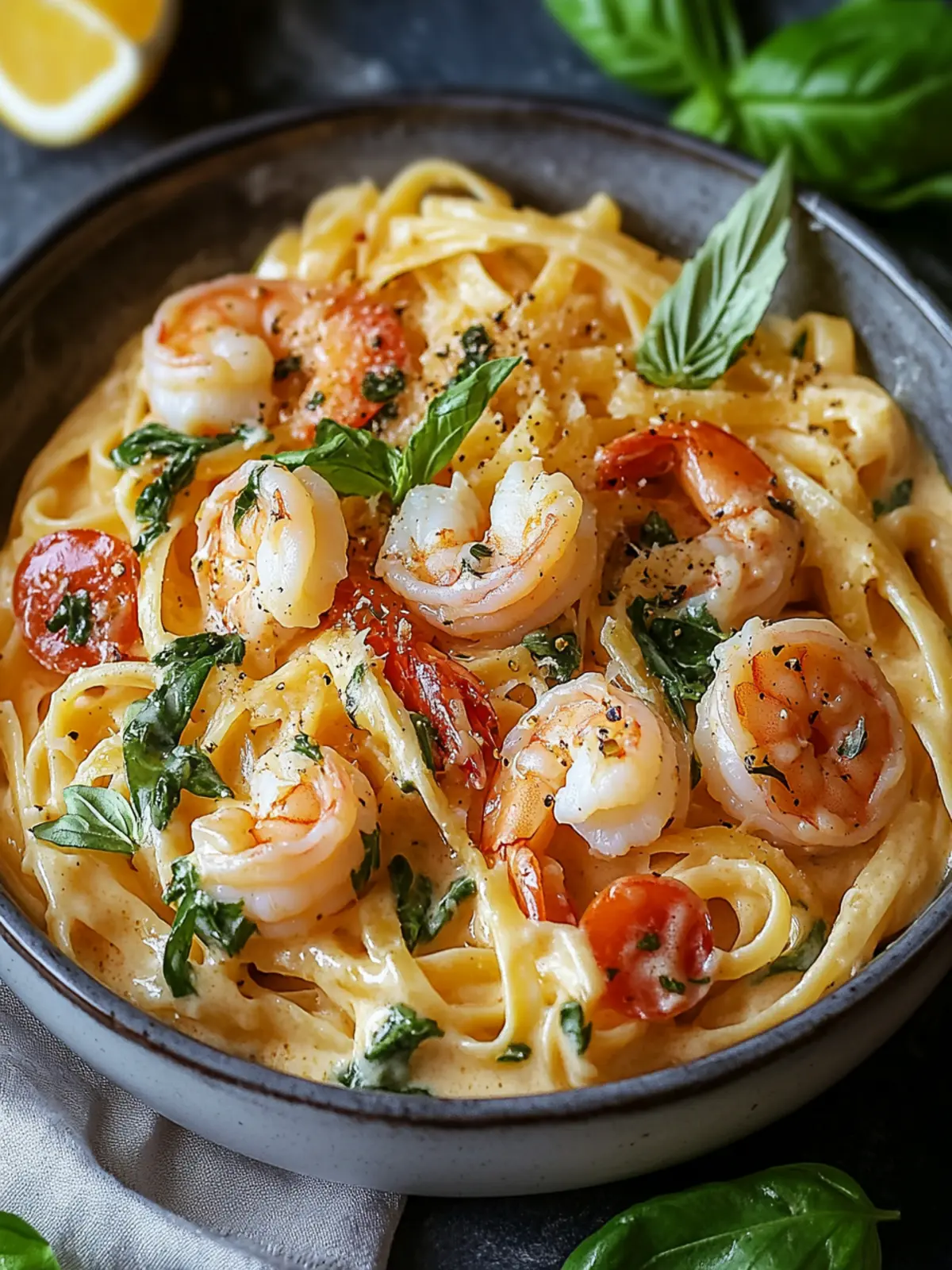 Creamy Marry Me Shrimp Pasta