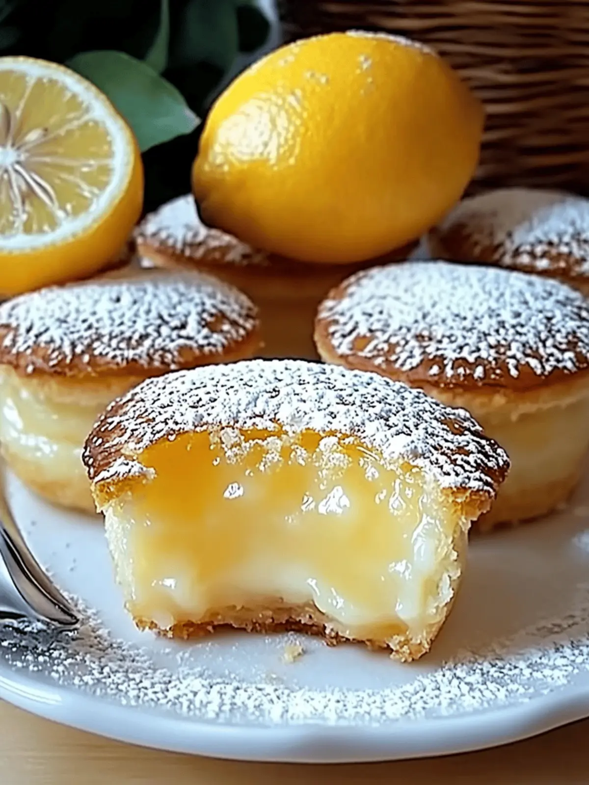 Baby Lemon Impossible Pies