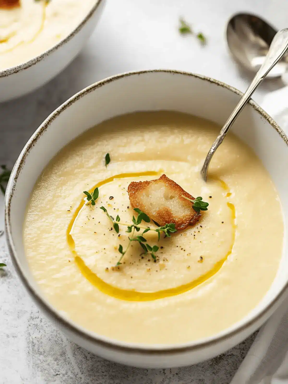 Creamy Cauliflower Soup