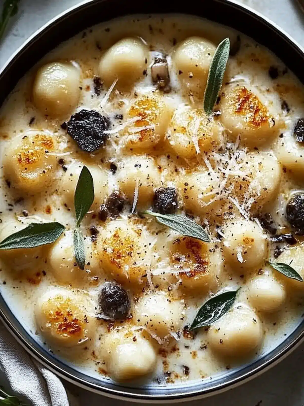 Decadent Gnocchi with Truffle Parmesan Sauce You ll Love 2 Gnocchi with Truffle Parmesan Sauce