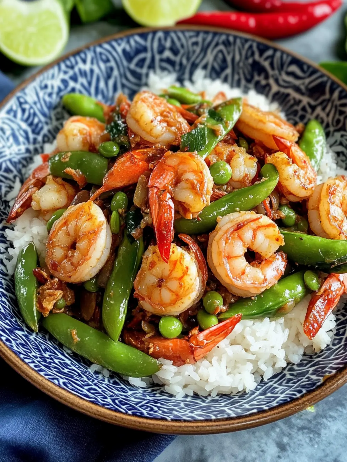 Thai Stink Beans Stir-Fry with Shrimp for Quick Dinner Bliss 2 Thai Stink Beans Stir-Fry With Shrimp