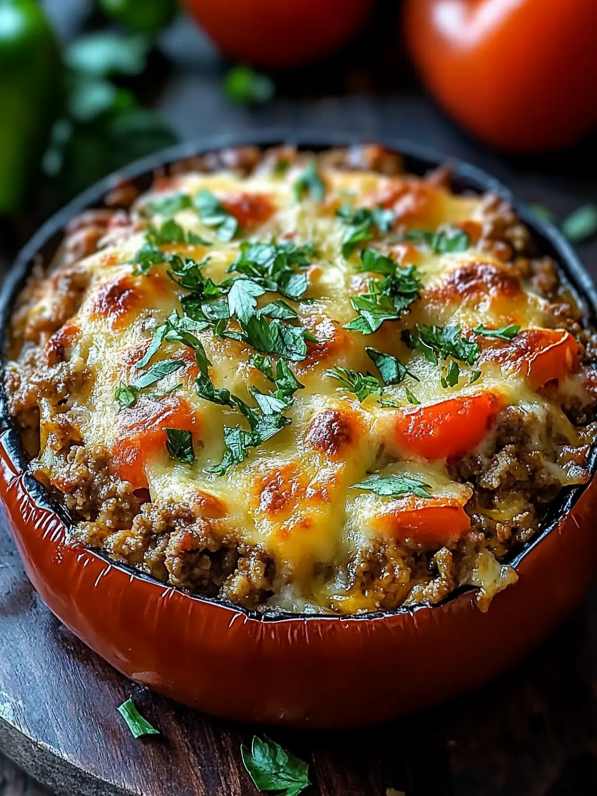 Stuffed Bell Pepper Casserole