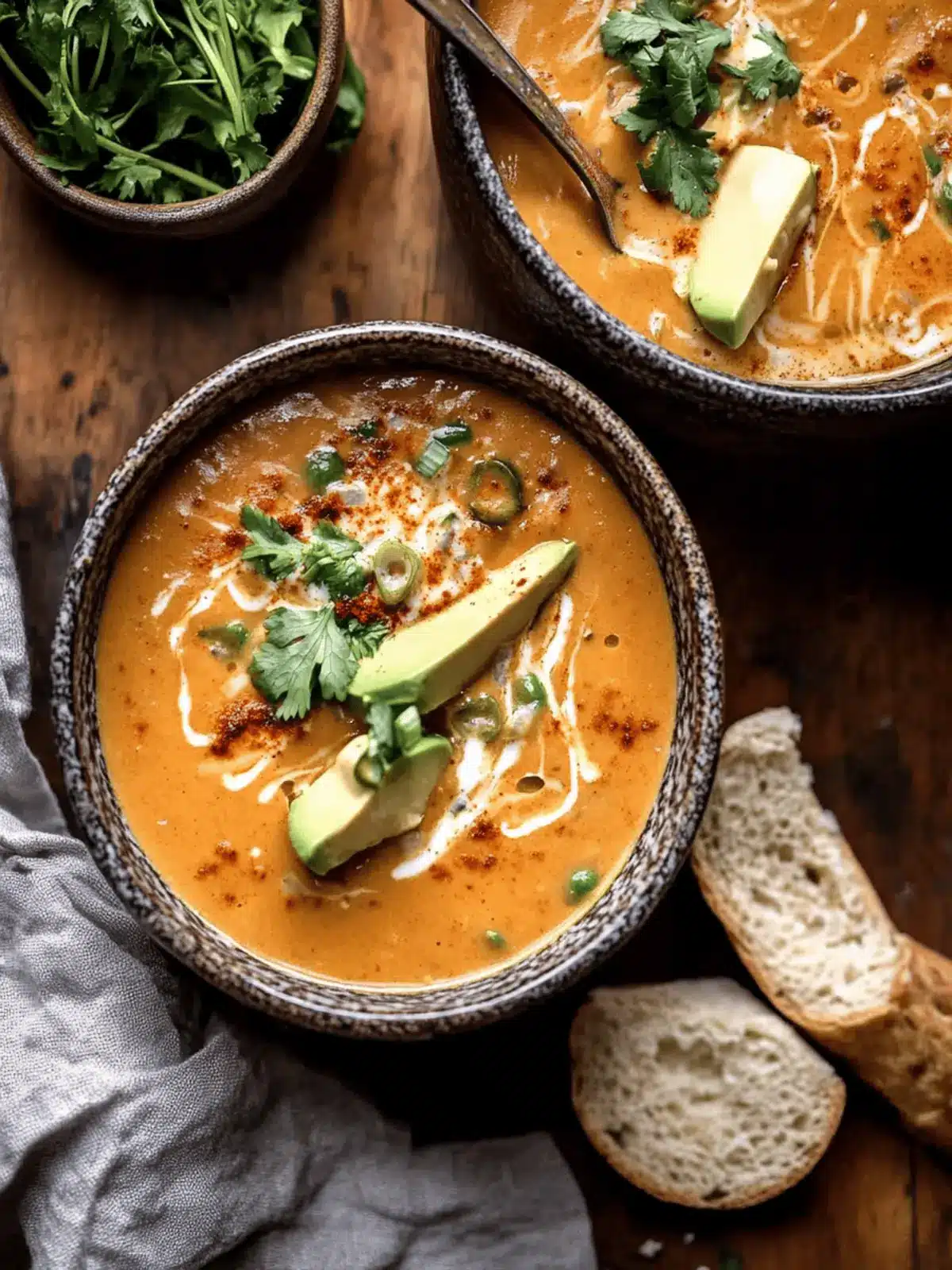 Spicy Chili Beer Cheese Soup