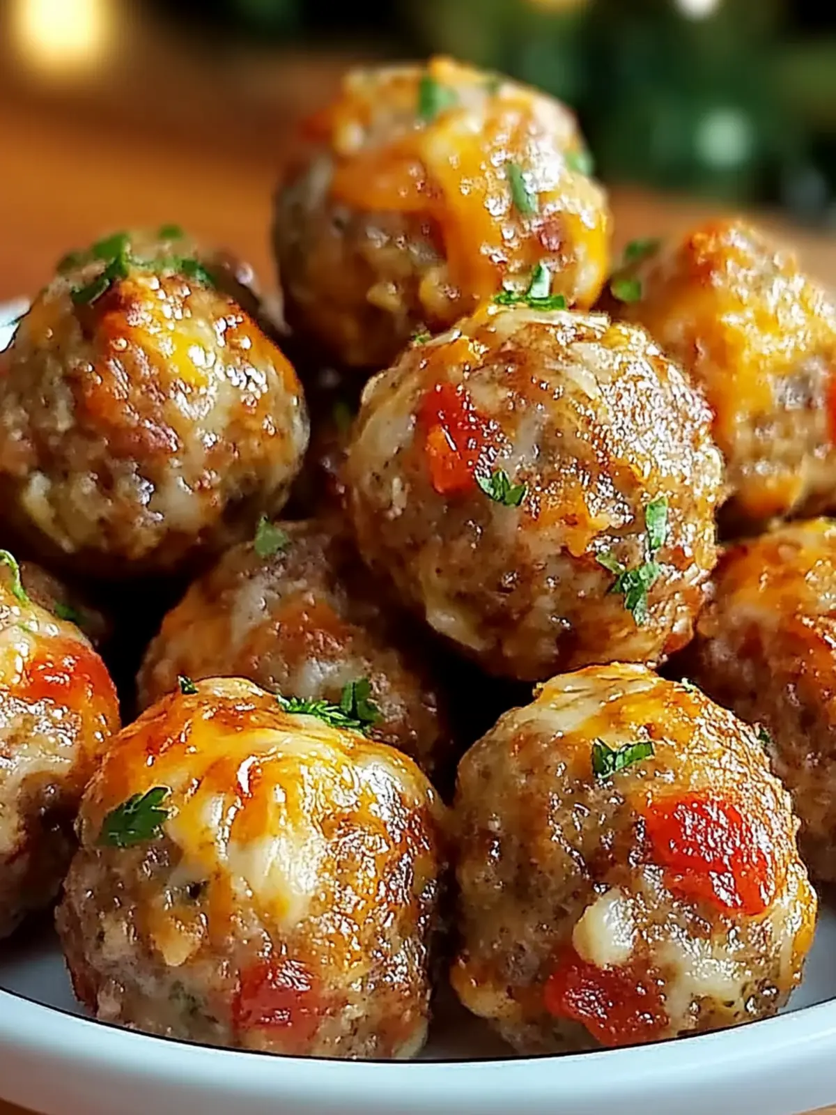 Rotel Sausage Balls