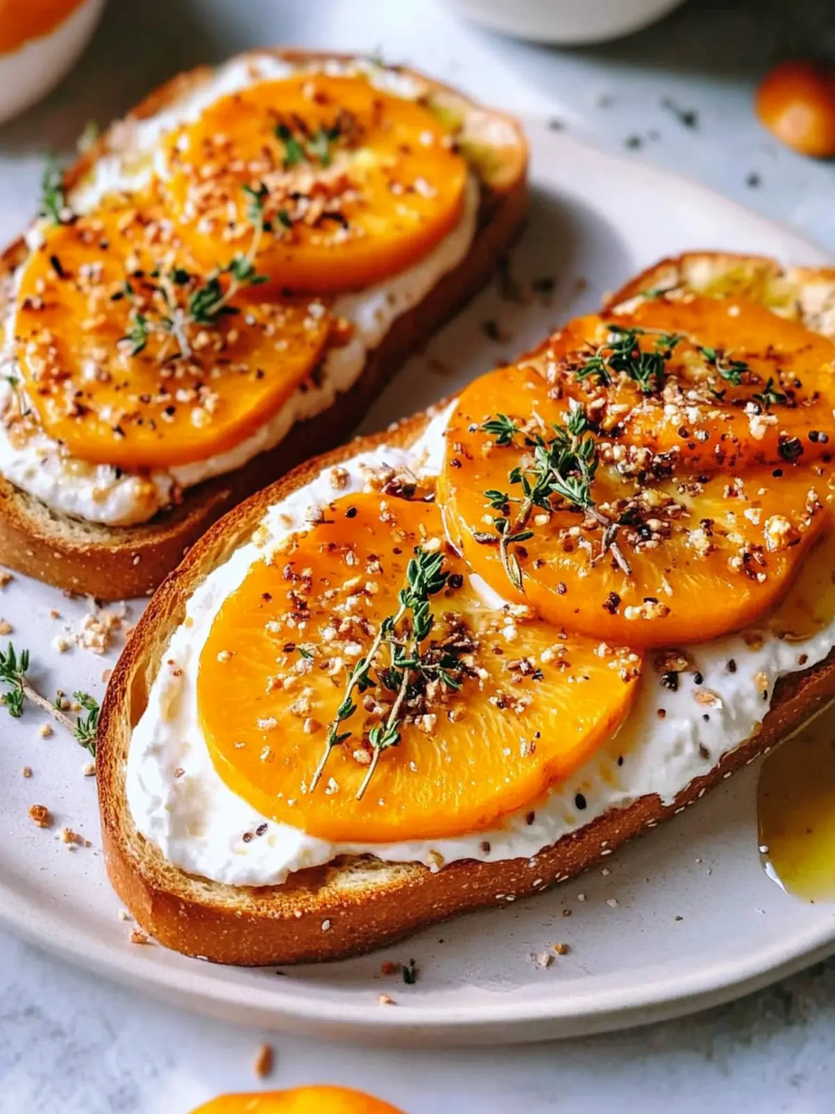 Persimmon Toast
