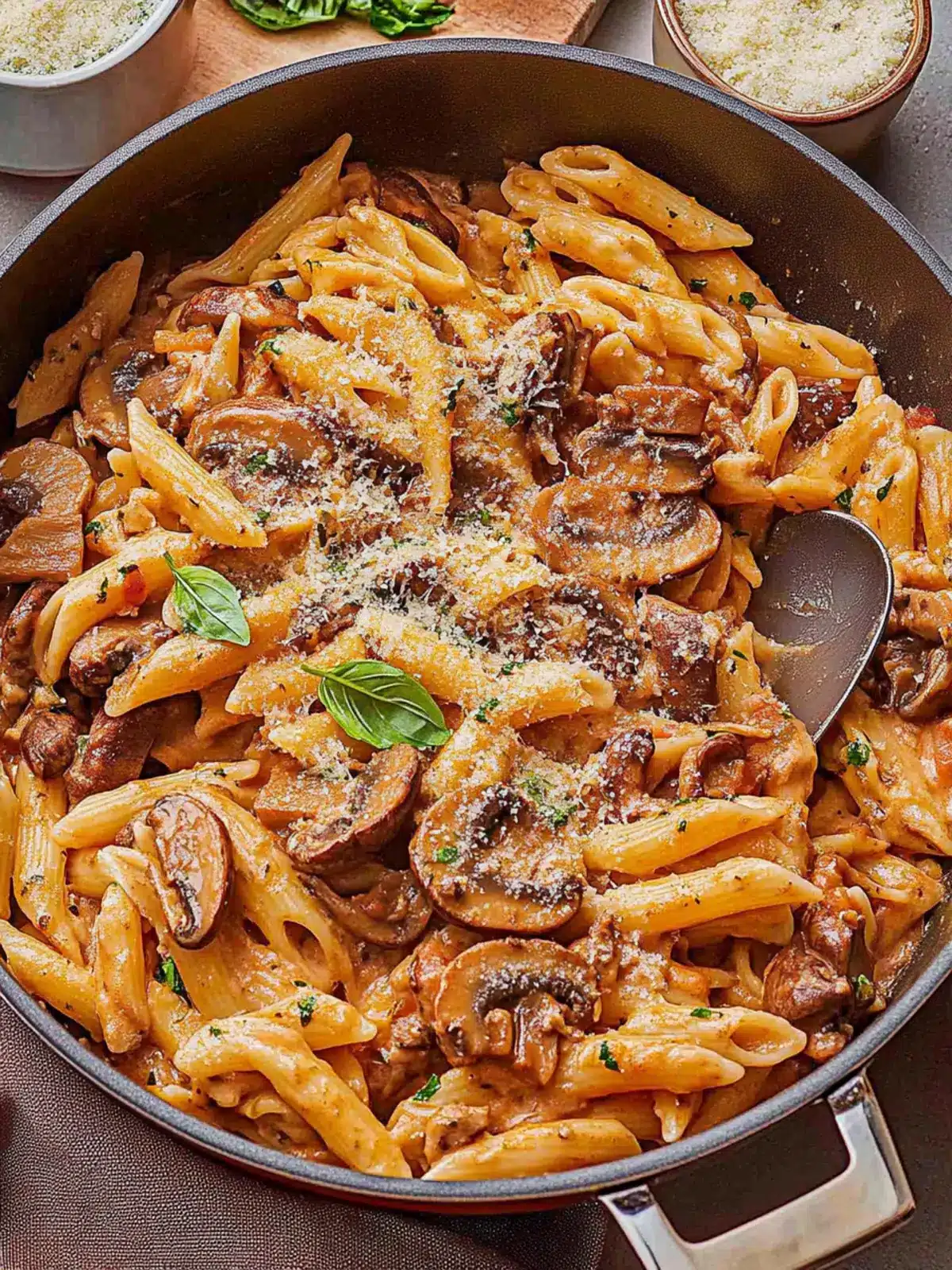 Mushroom Pasta