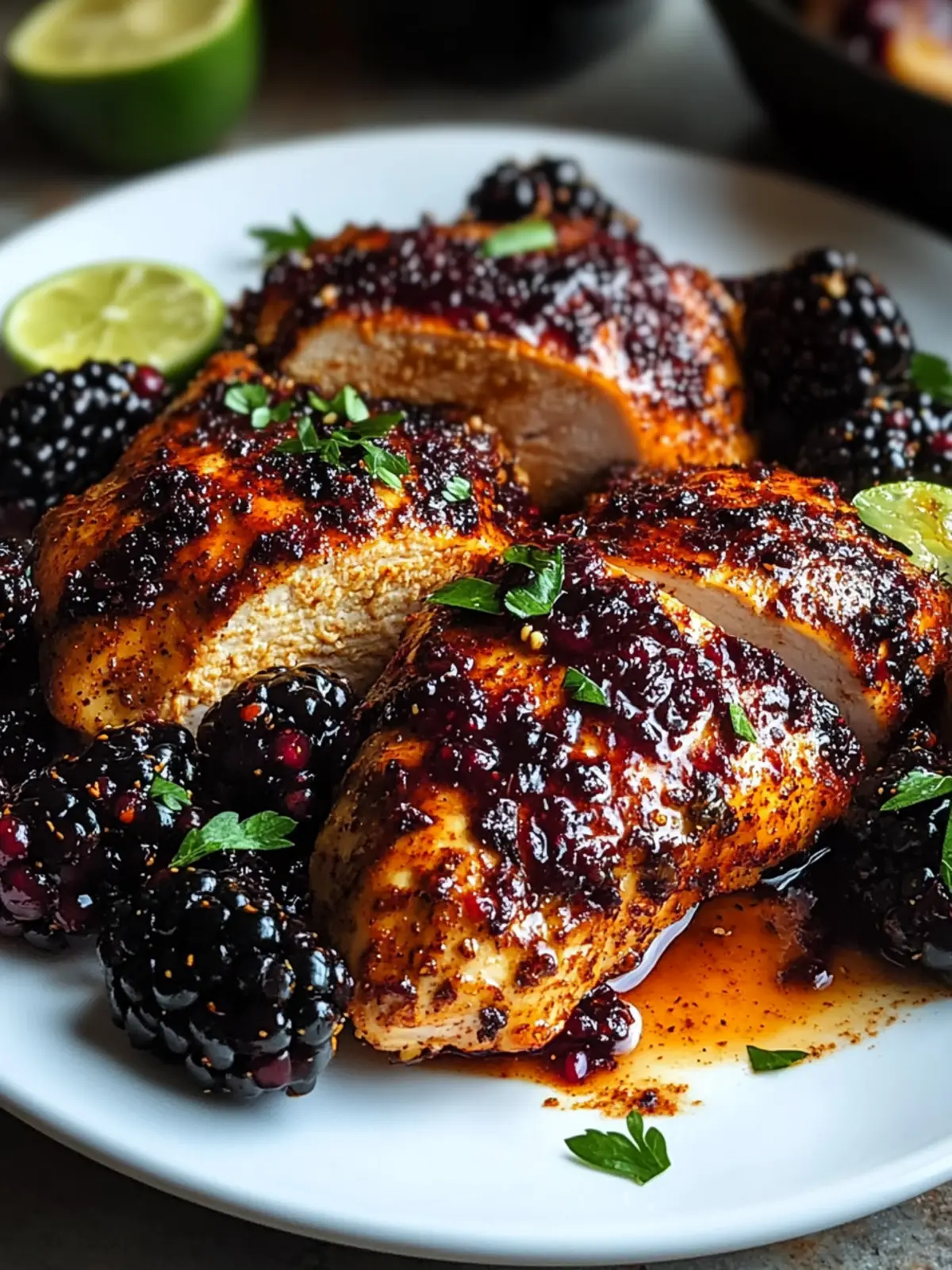 Smoky Paprika Chicken with Blackberry Jalape o Melt: A Flavor Hero 3 Smoky Paprika Chicken with Blackberry Jalape o Melt