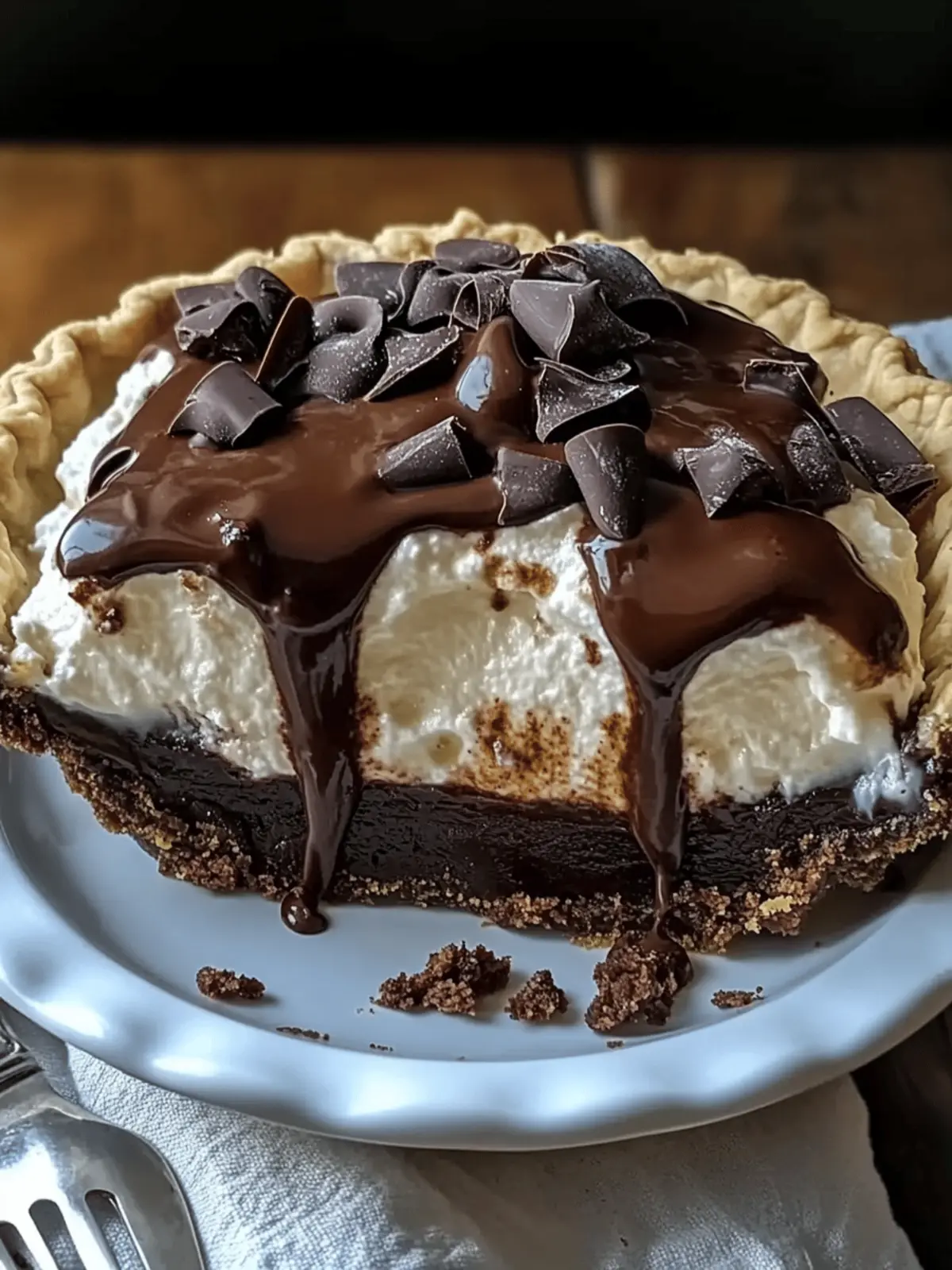 Decadent Hot Fudge Pie That'll Make Your Heart Melt 3 Decadent Hot Fudge Pie