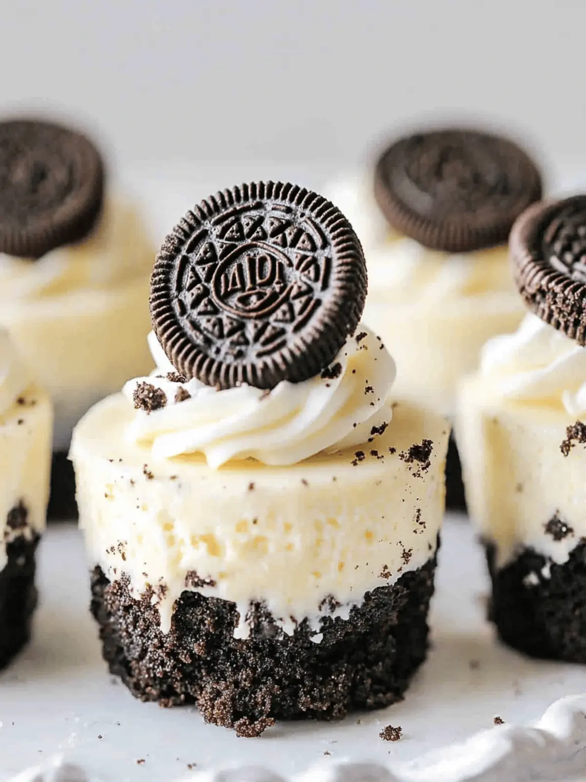 Mini Oreo Cheesecake Bites
