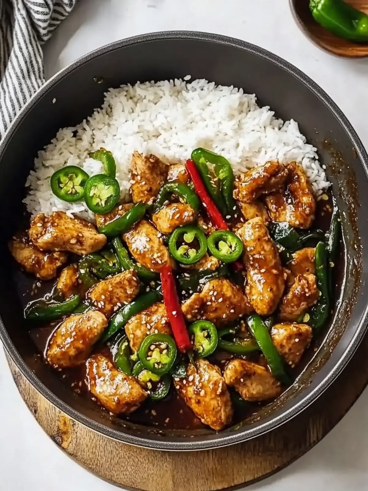 Spicy Jalape o Chicken Stir-Fry for a Flavor-Packed Dinner 3 Spicy Jalape o Chicken Stir-Fry