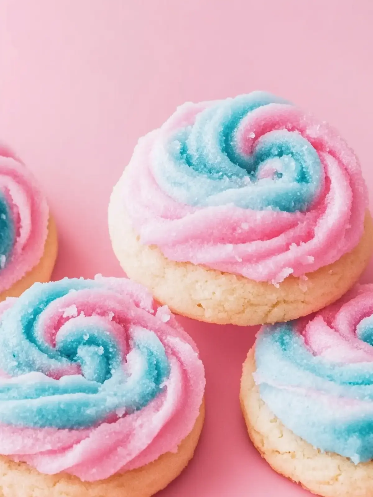Cotton Candy Cookies
