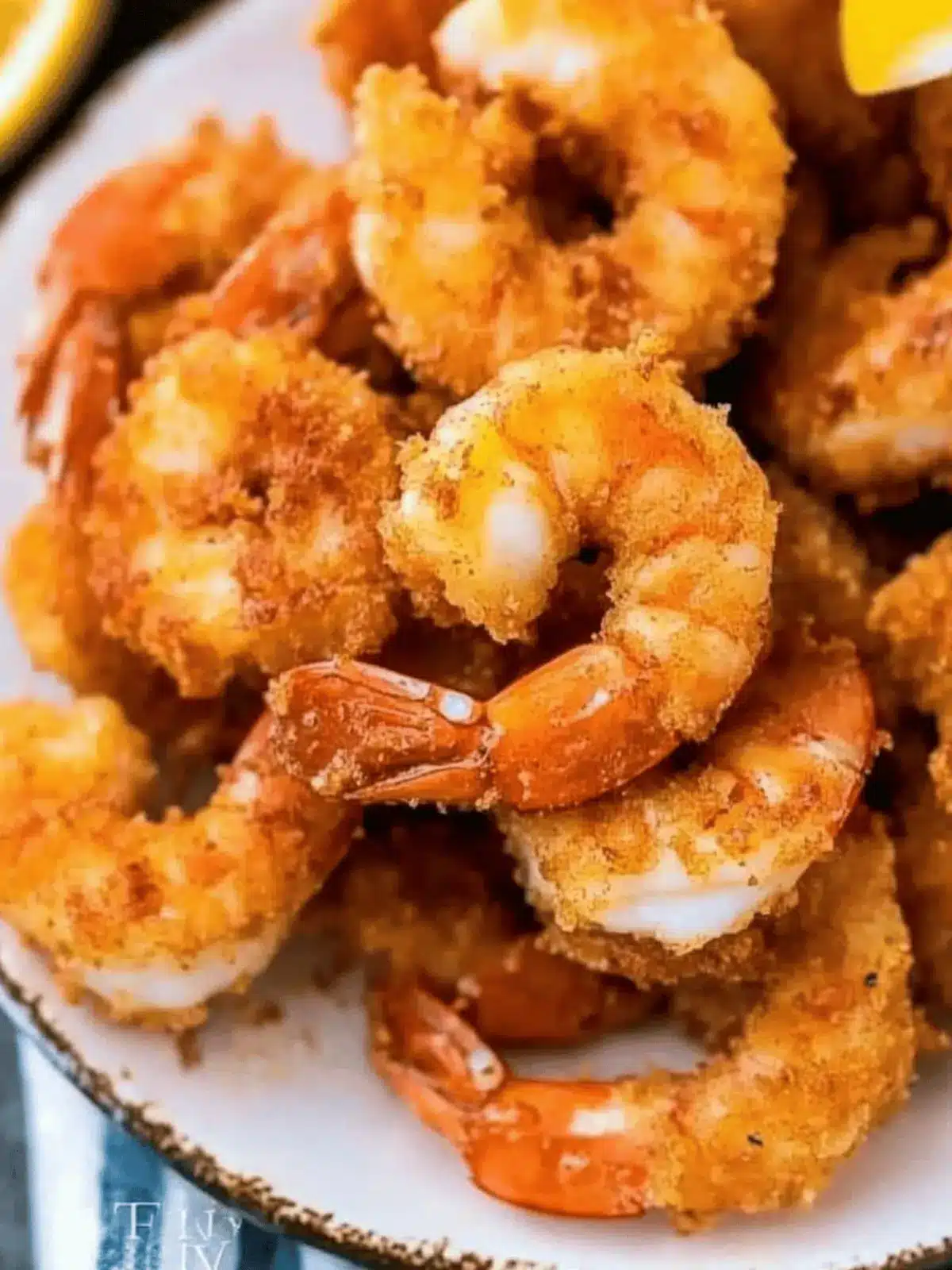 Crispy Air Fryer Fried Shrimp