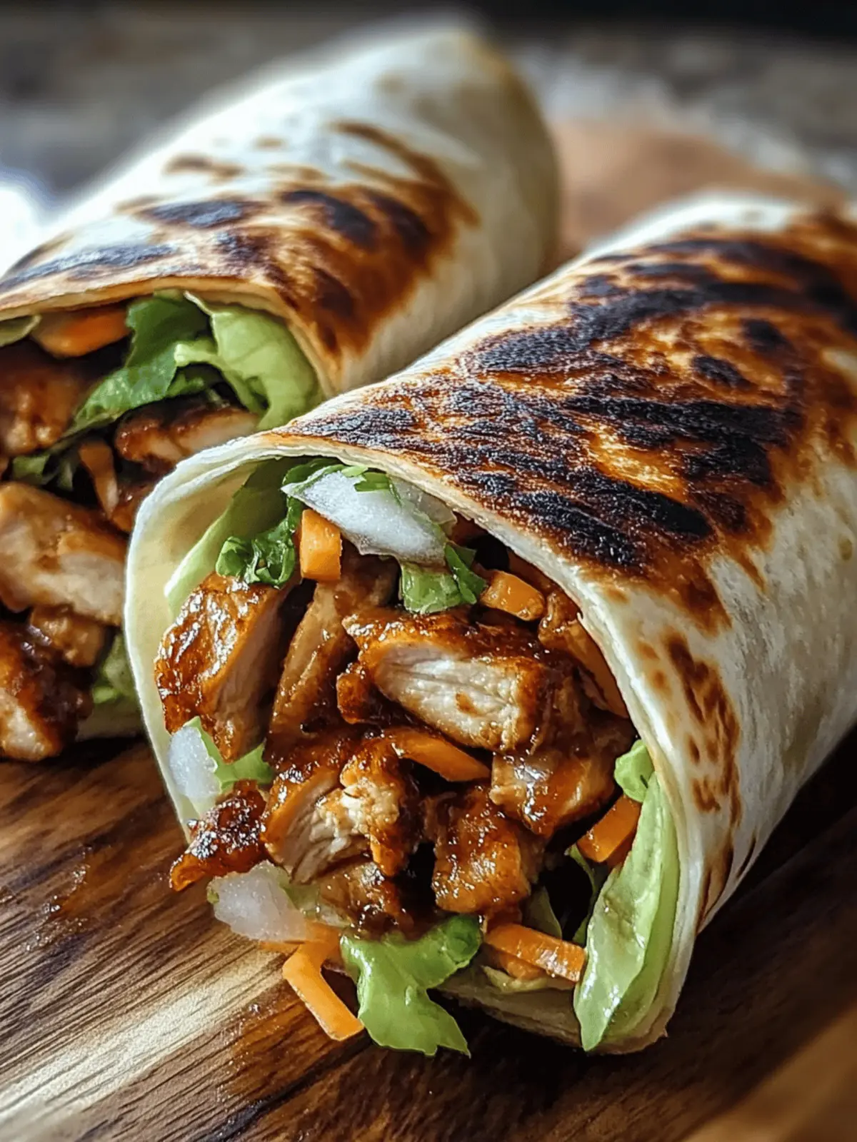 Customizable Teriyaki Chicken Wrap Recipe for Quick Flavor Boost 3 Teriyaki Chicken Wrap Recipe