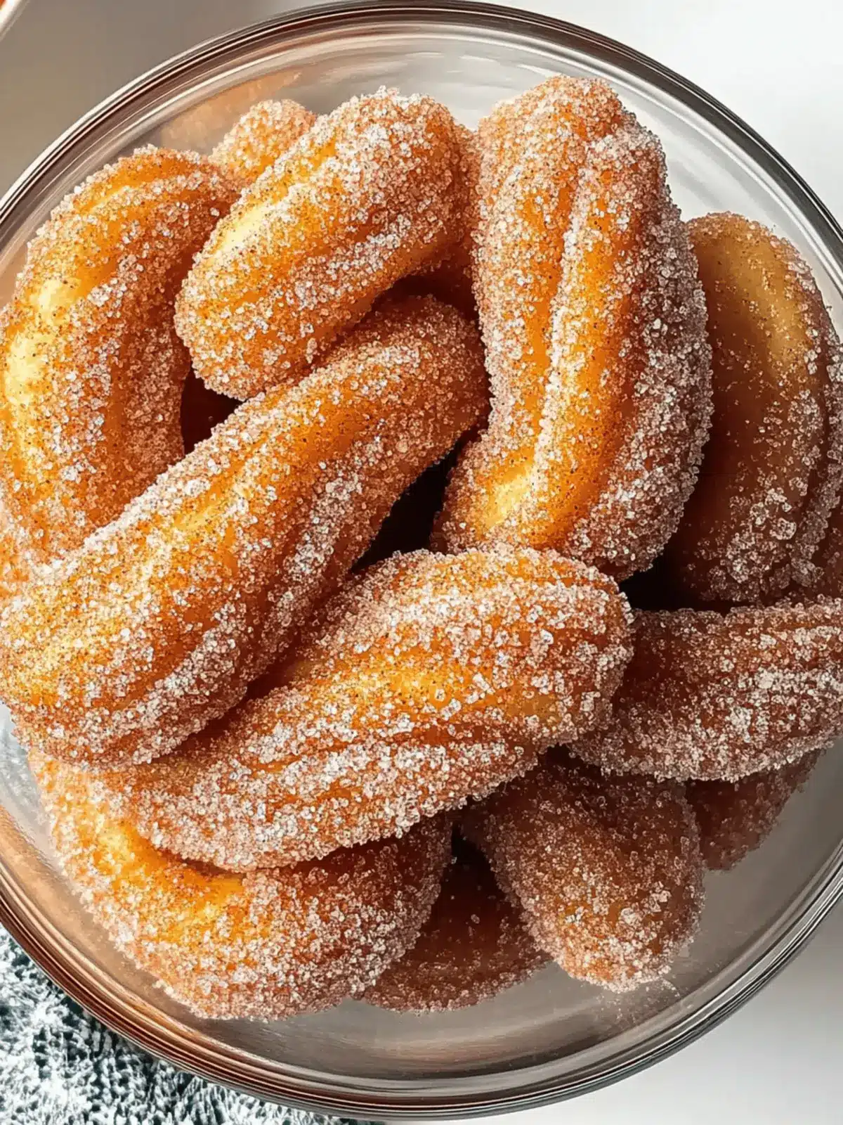 Cinnamon Sugar Twist Donuts