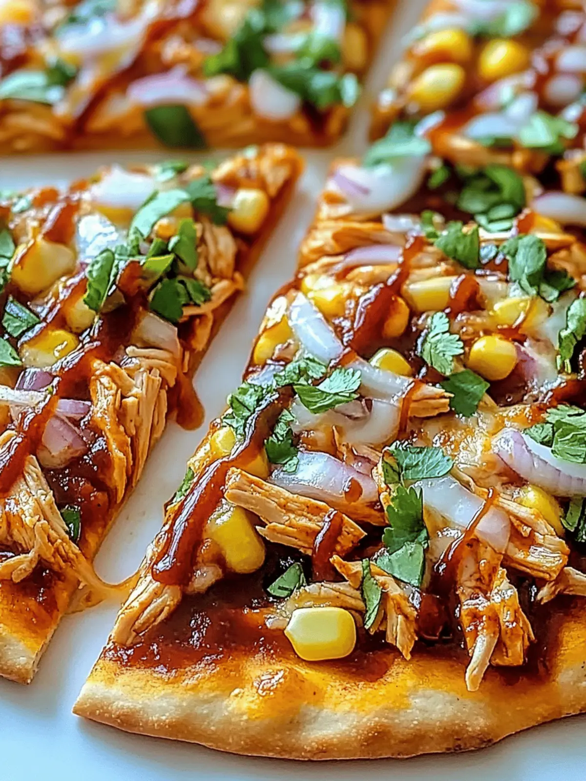 BBQ Chicken Flatbread Pizza for a Quick and Tasty Treat 4 BBQ Chicken Flatbread Pizza