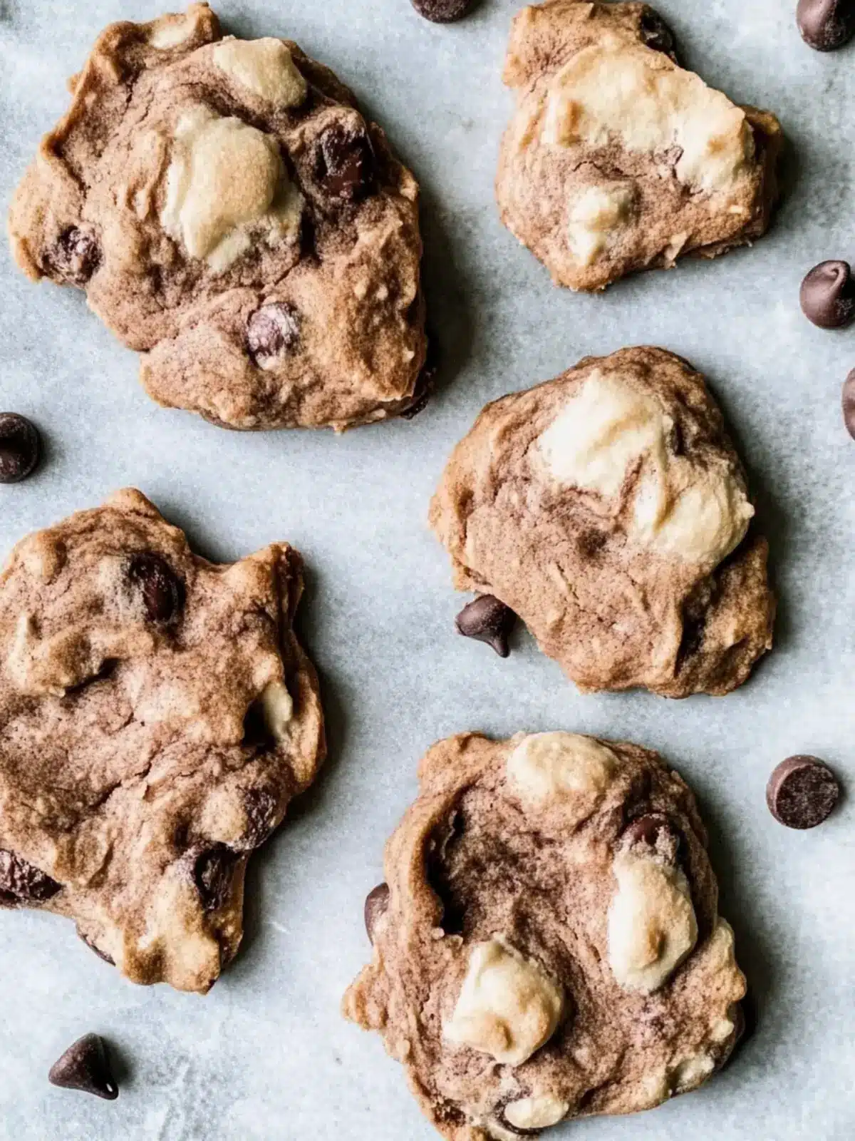 Chocolate Chip Cloud Cookies