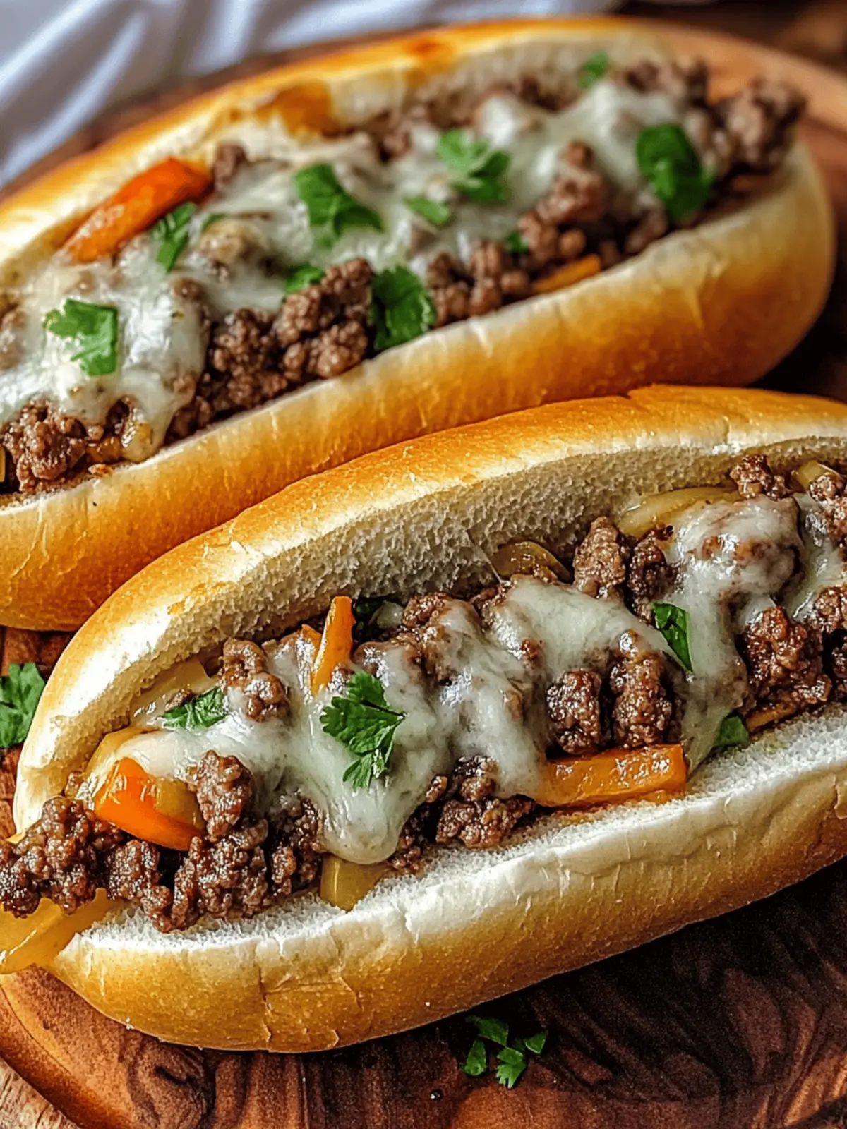 Irresistible Ground Beef Philly Cheesesteaks You ll Love 3 Ground Beef Philly Cheesesteaks