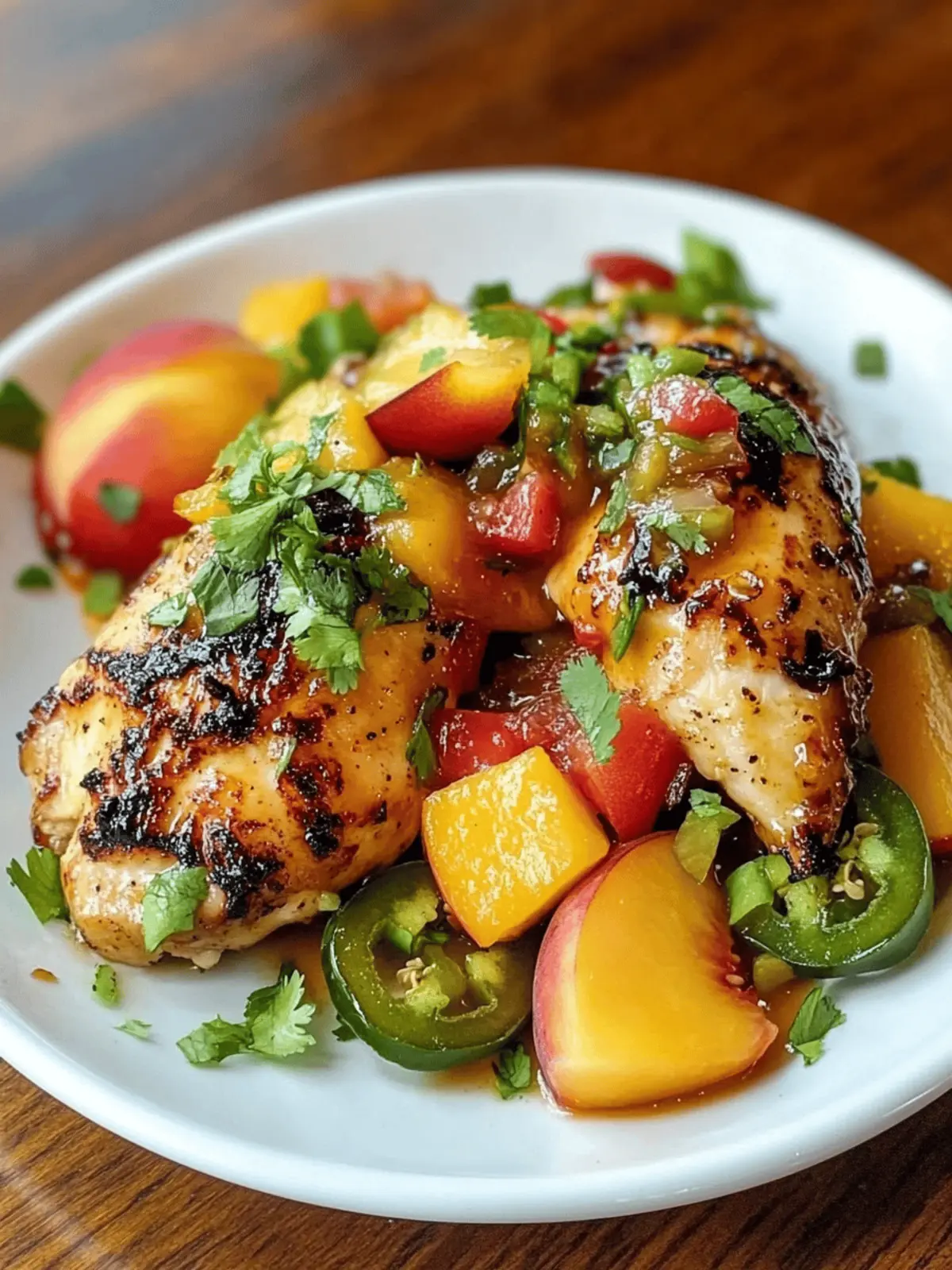 Jalapeno Peach Chicken Recipe