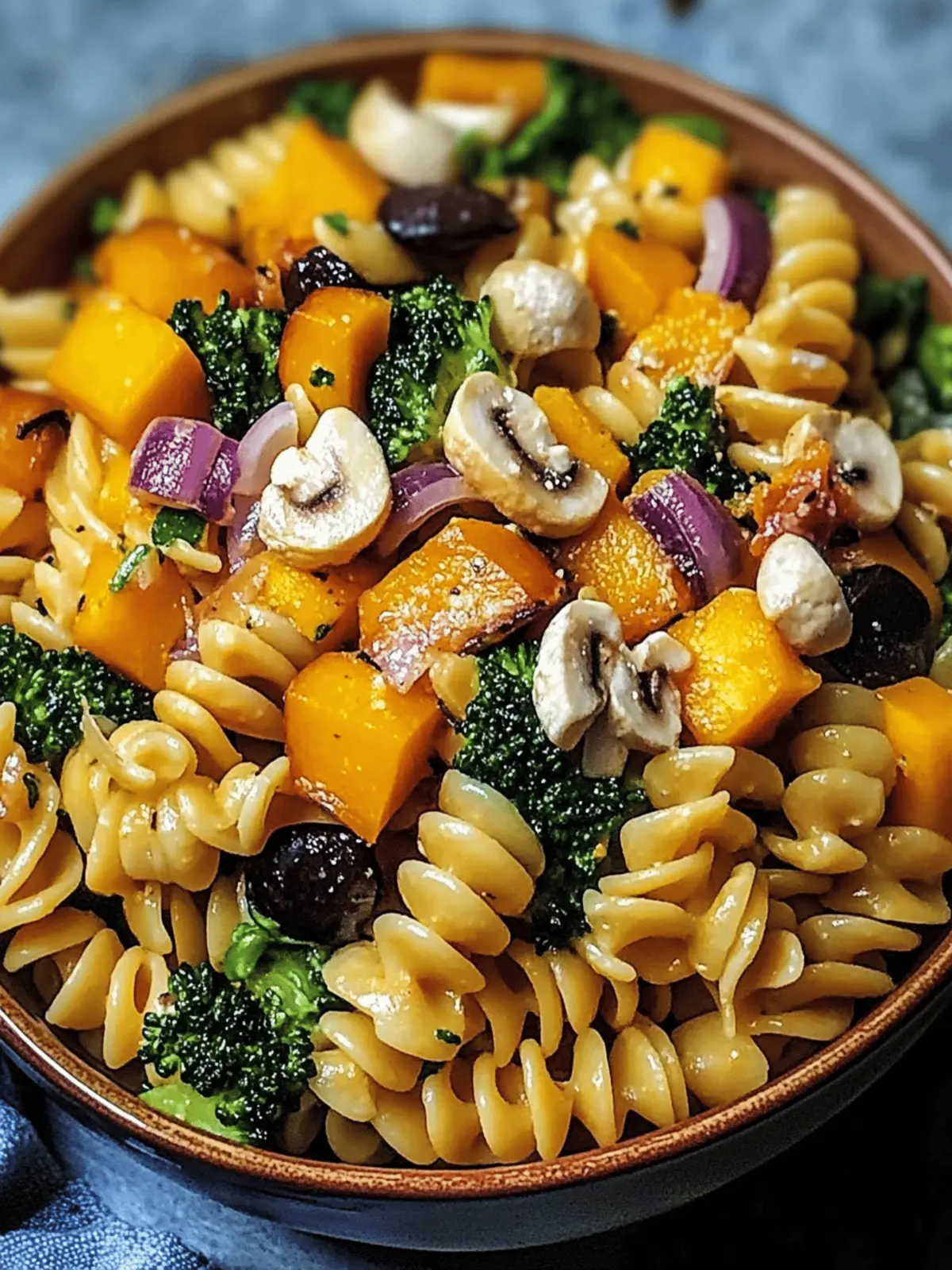 UpChuckin  Pumpkin Loaded Pasta Salad