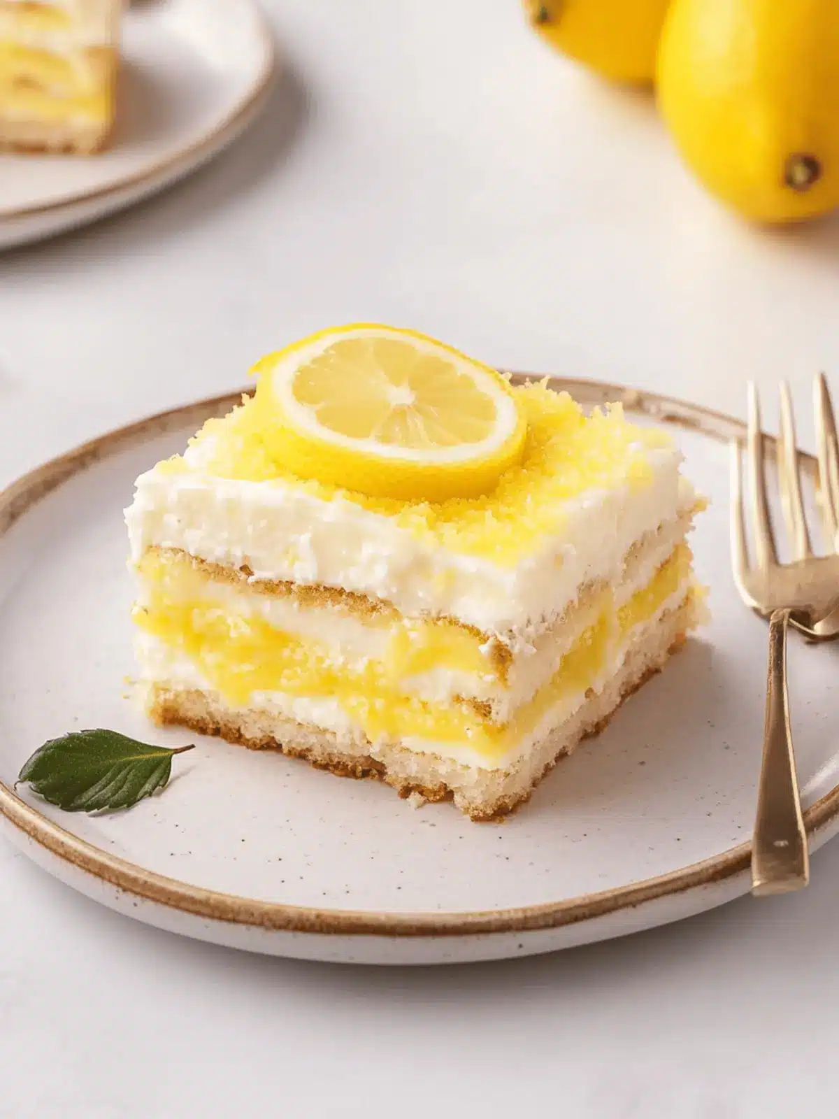Lemon Tiramisu