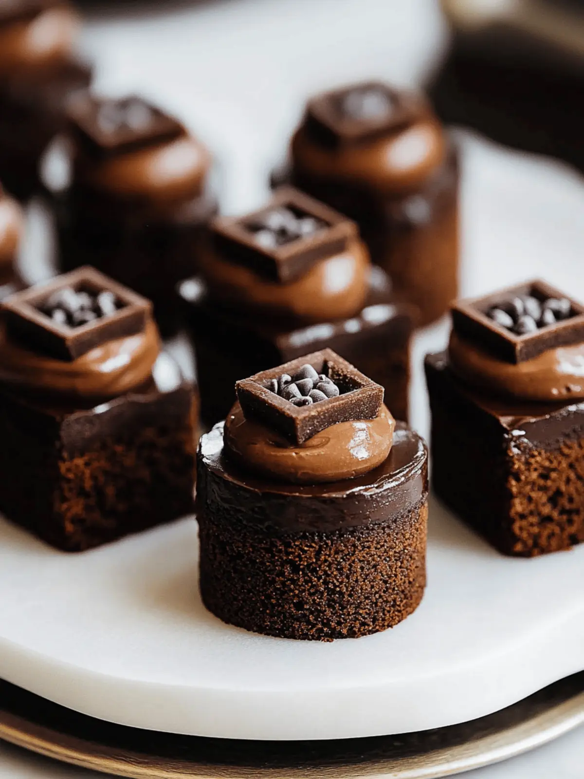 Brownie Petit Fours