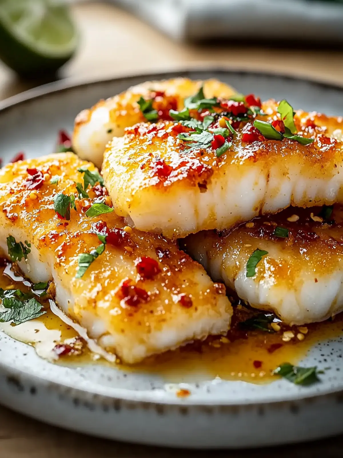 Garlic Butter Cod Strips with Sweet Chili Lime Sauce in 20 Minutes 3 Garlic Butter Cod Strips with Sweet Chili Lime Sauce