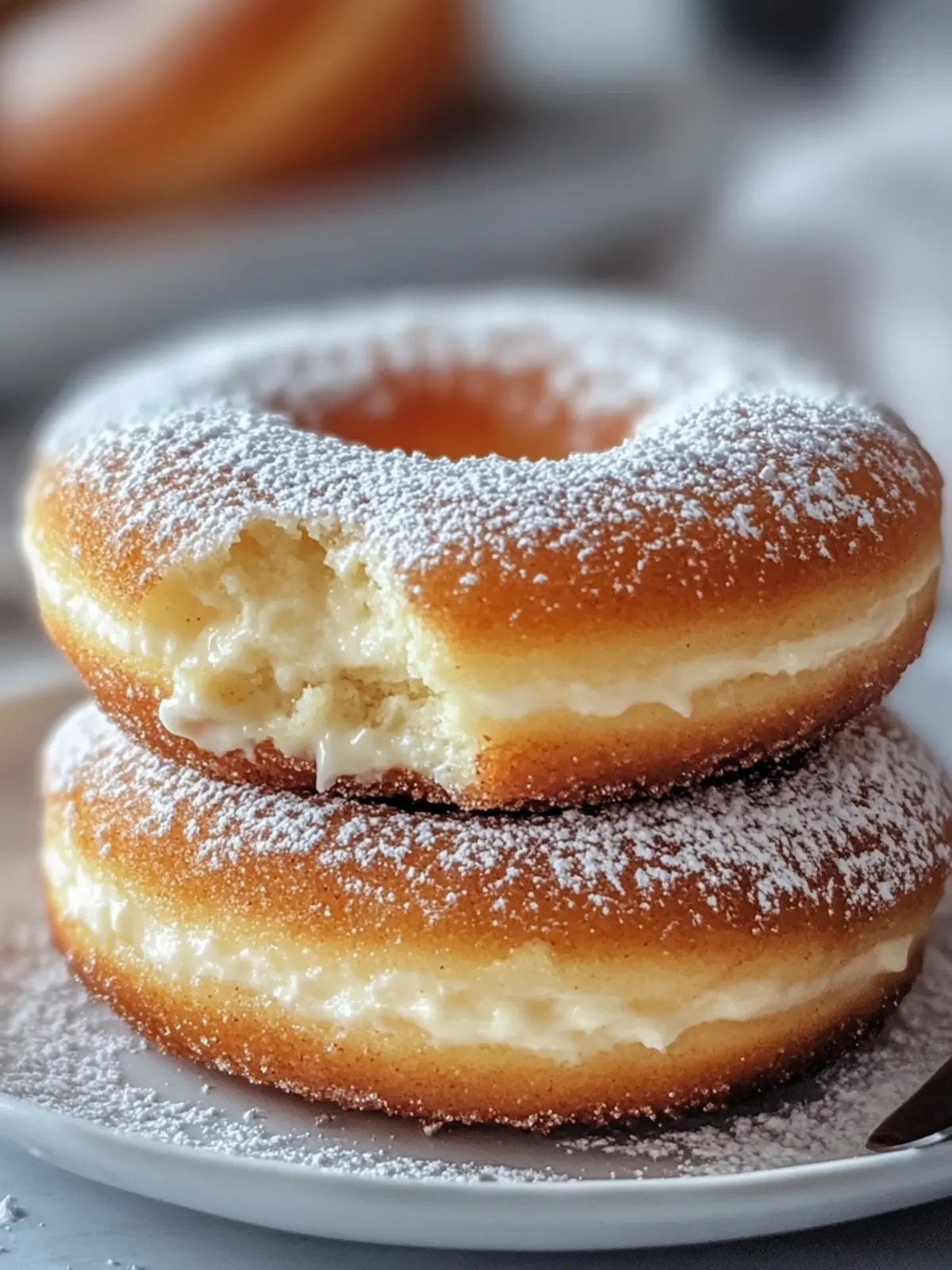 Cinnamon Kissed Cheesecake Donut Cookies