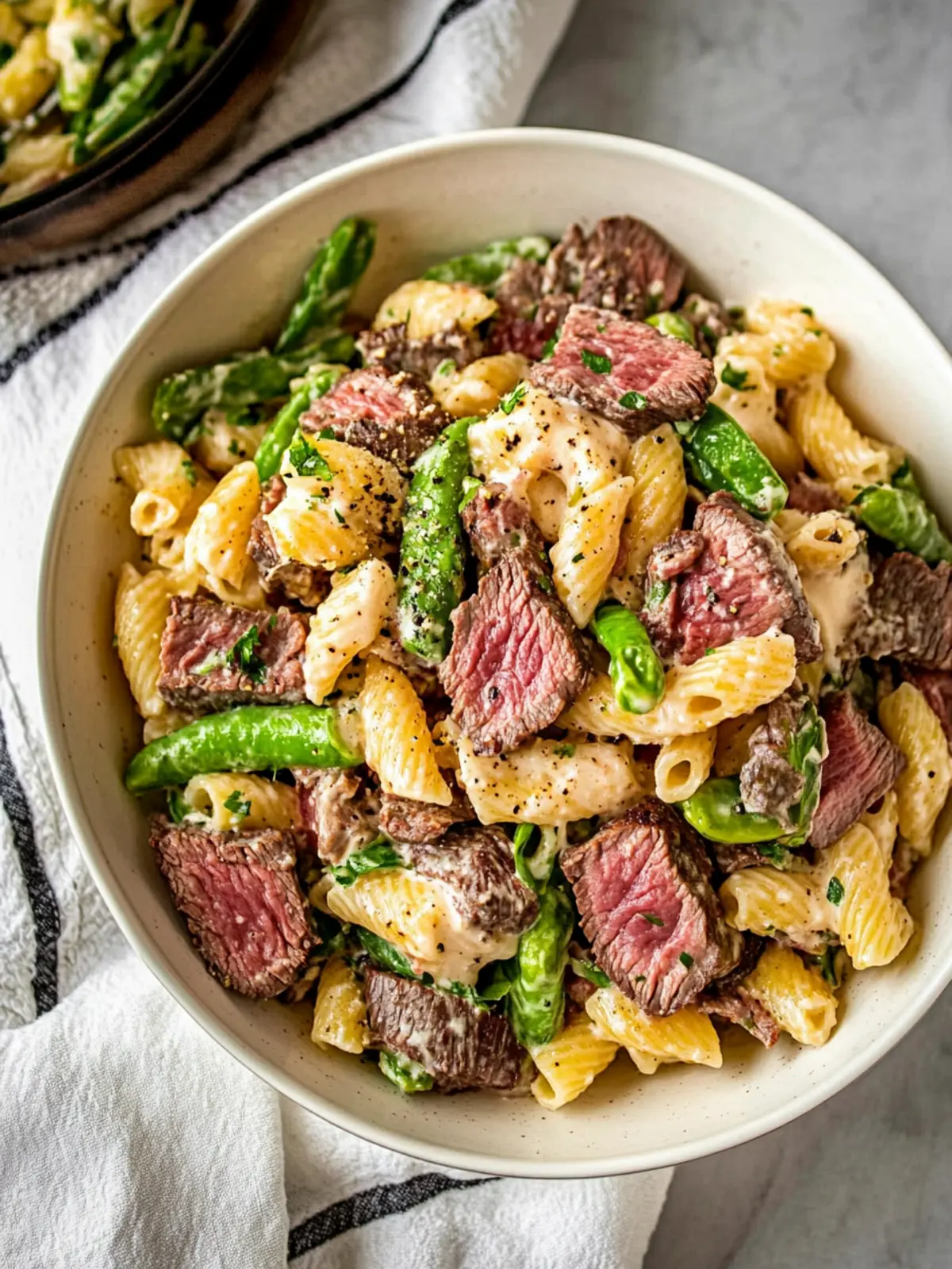 Steak Pasta Salad