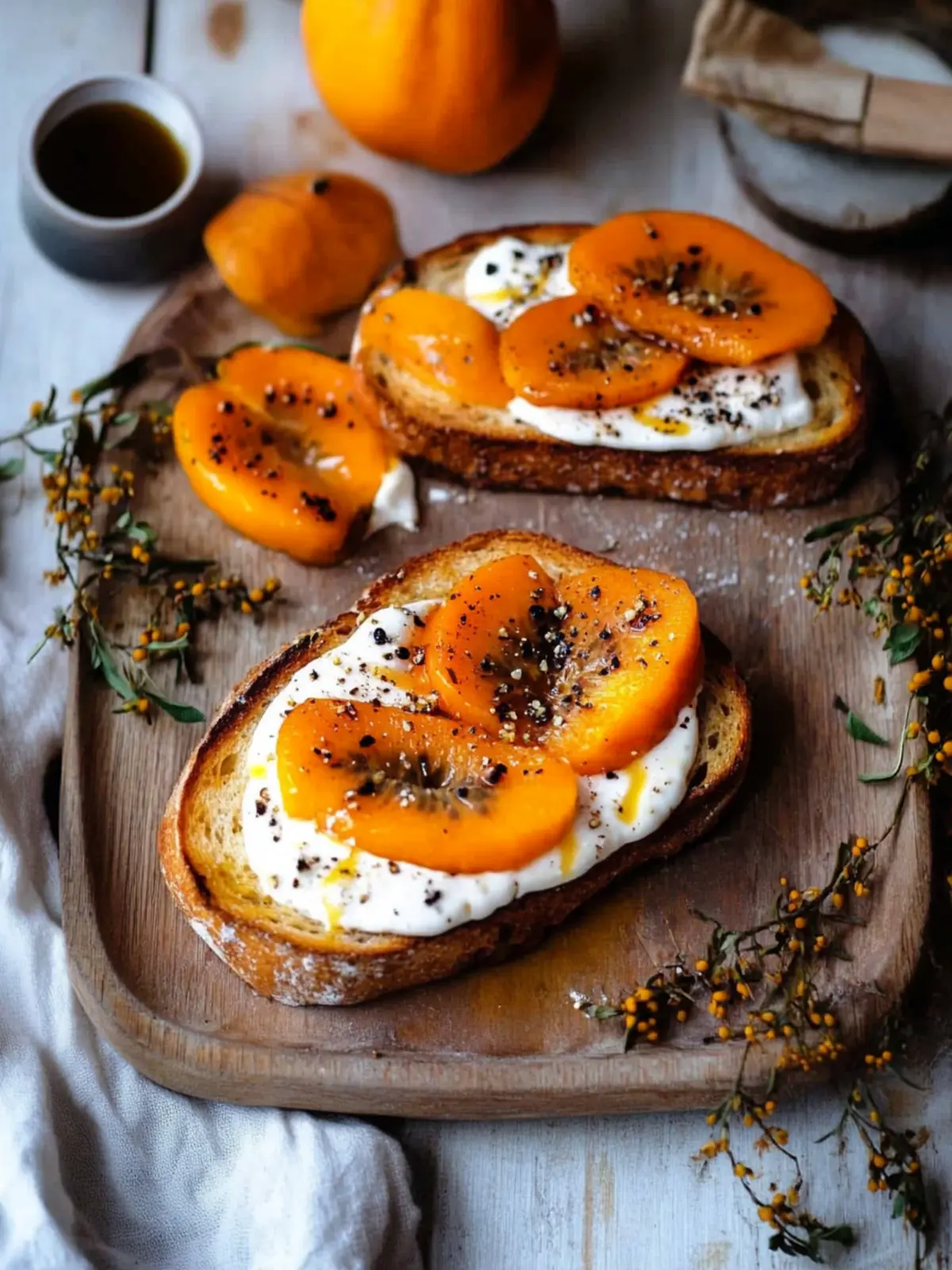 Persimmon Toast