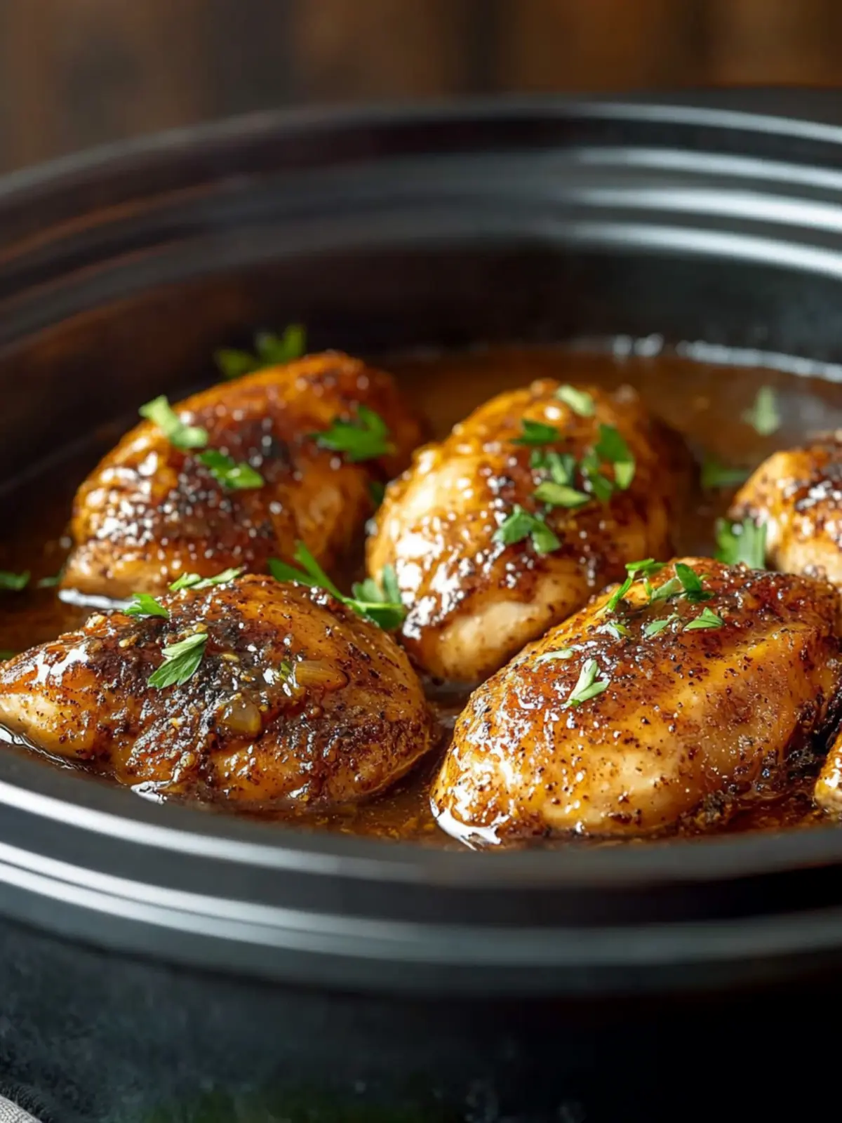 Slow Cooker Brown Sugar Chicken