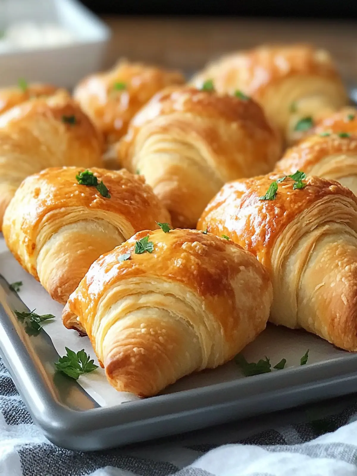 Buffalo Chicken Crescent Rolls
