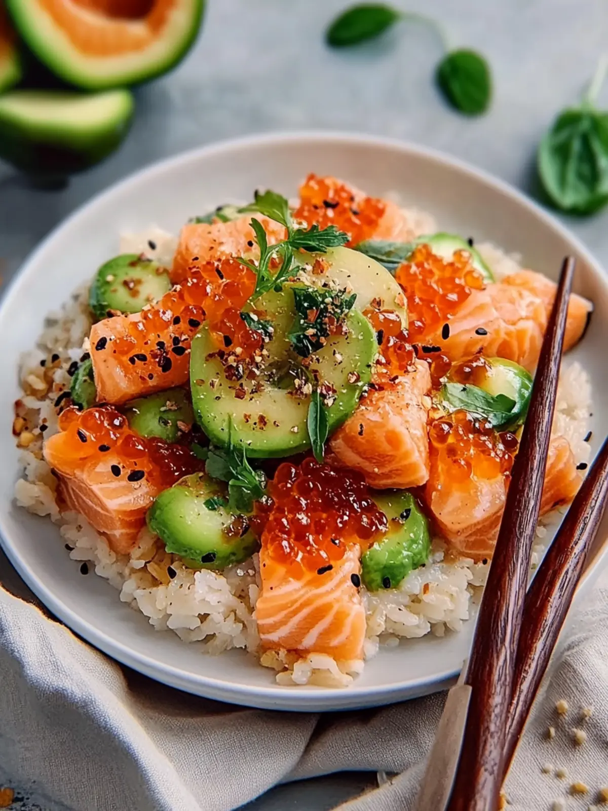 Salmon Crispy Rice
