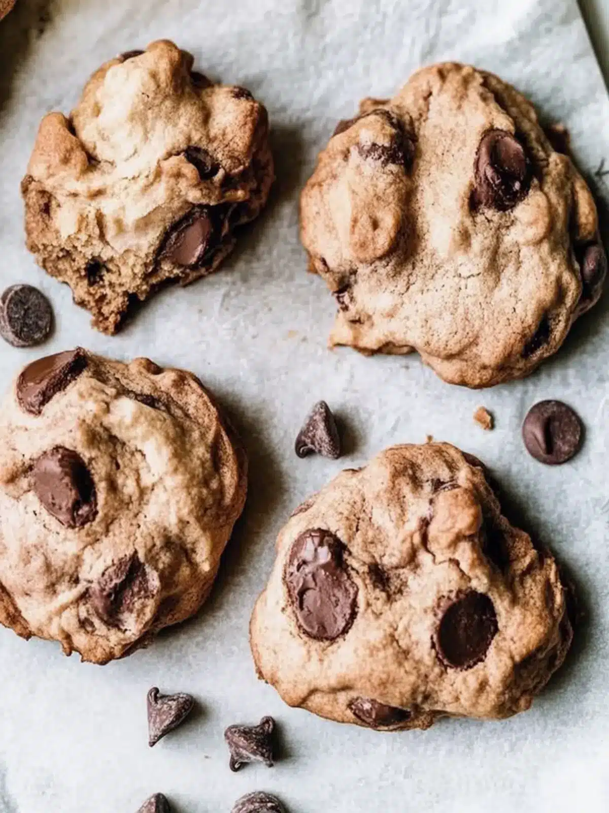 Chocolate Chip Cloud Cookies