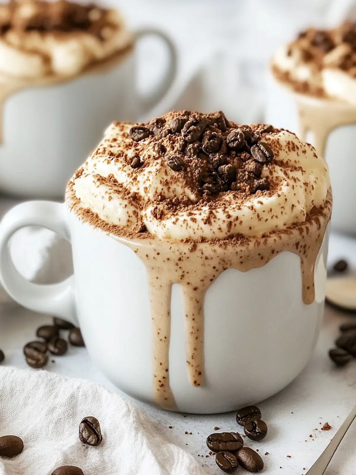 Keto Coffee Cake Mug Cake