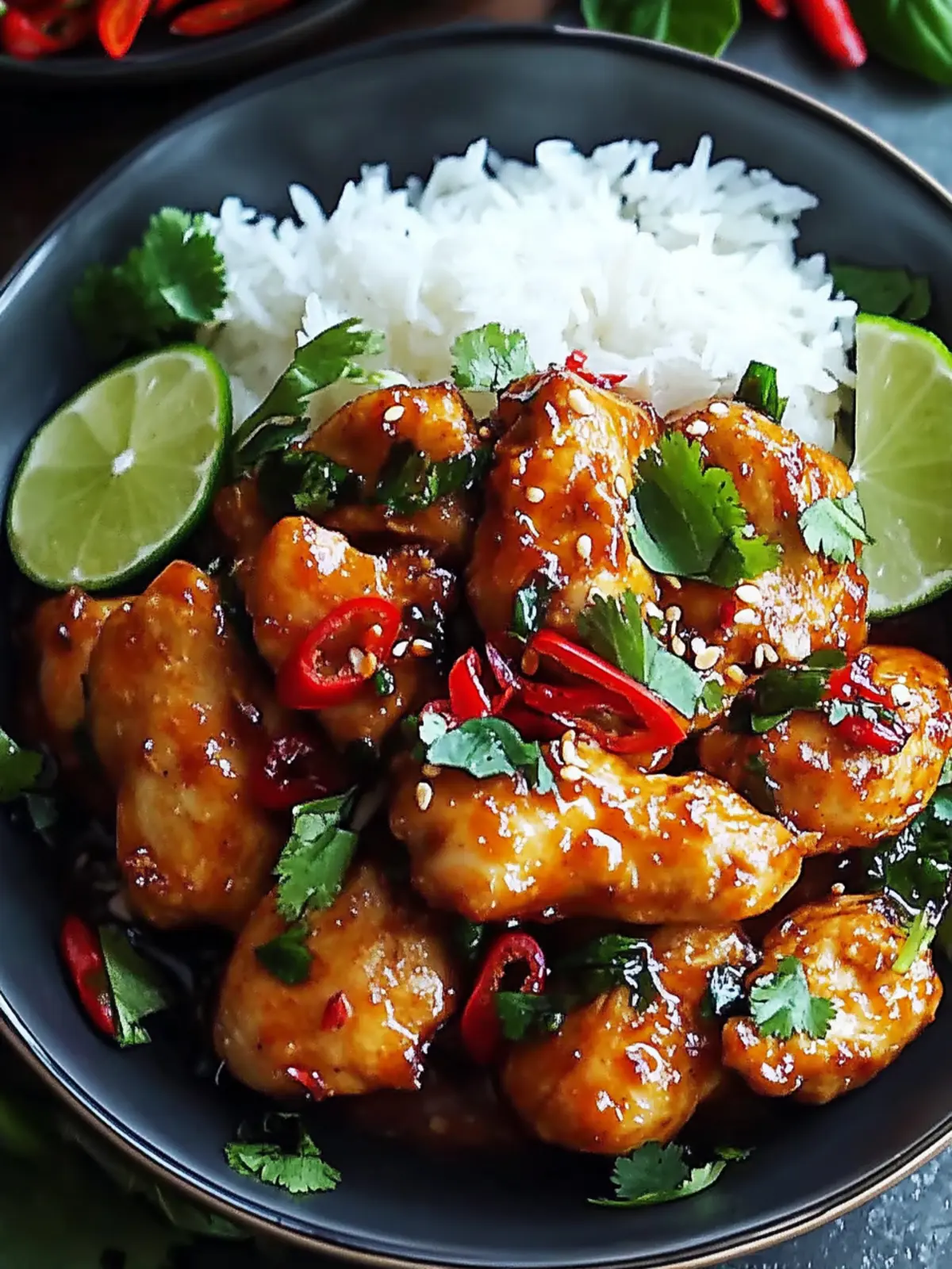 Sweet And Spicy Thai Chicken