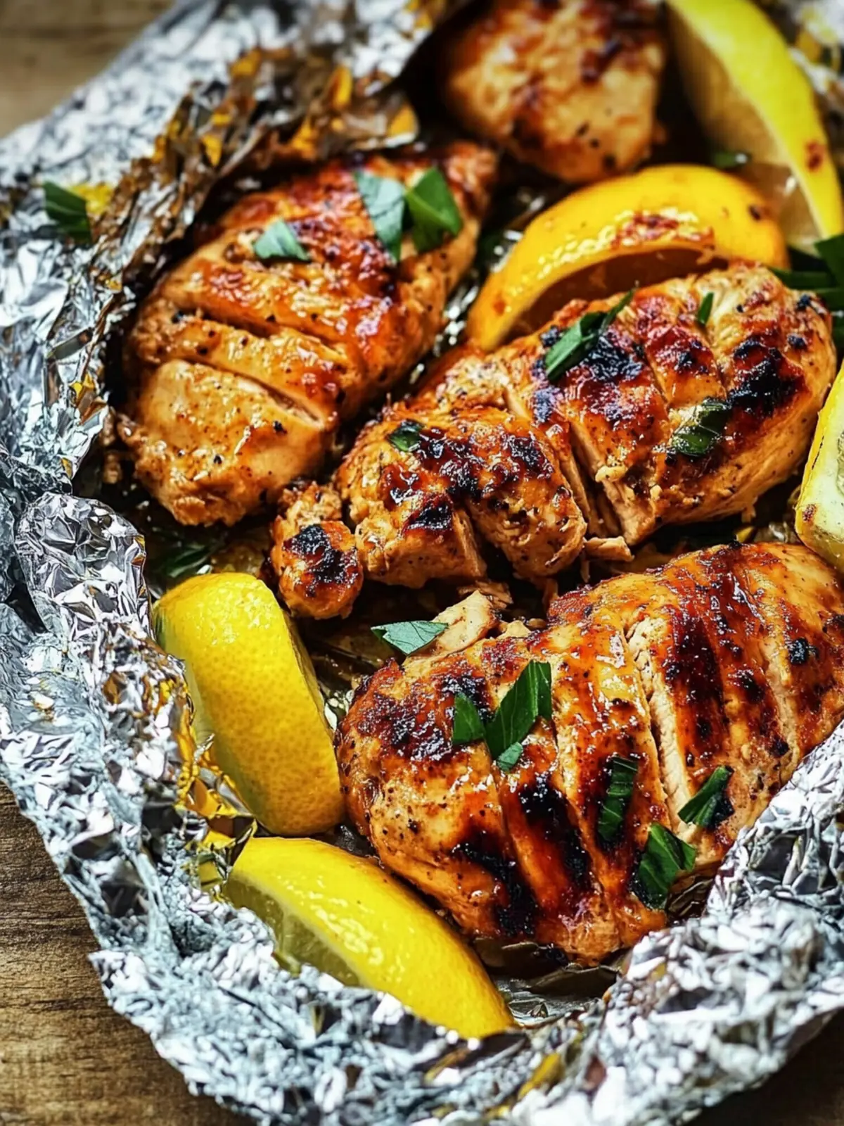 Chicken Foil Packets