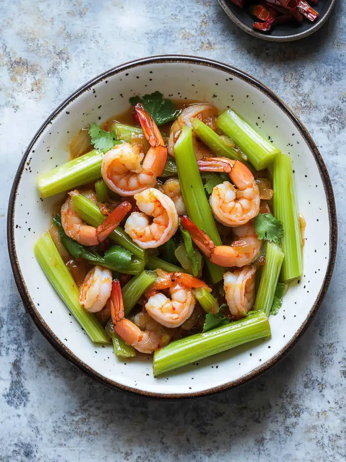 Chinese-Style Shrimp and Celery Stir Fry